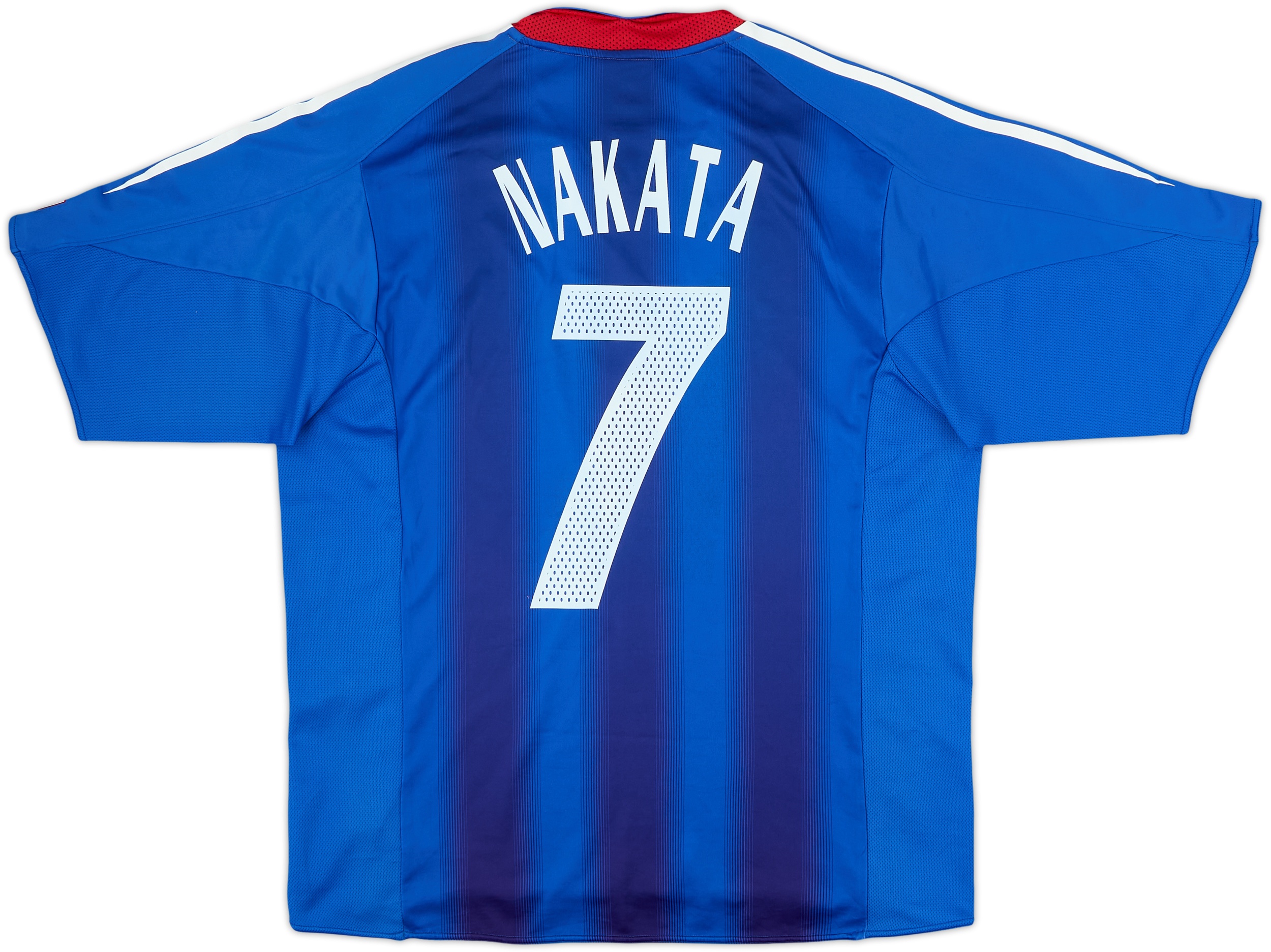 2004-06 Japan Home Shirt Nakata #7 - 8/10 - (L)