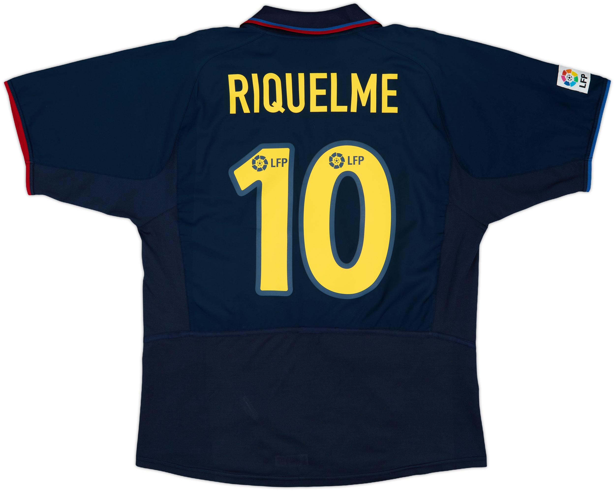 2002-03 Barcelona Away Shirt Riquelme #10 - 8/10 - (L)