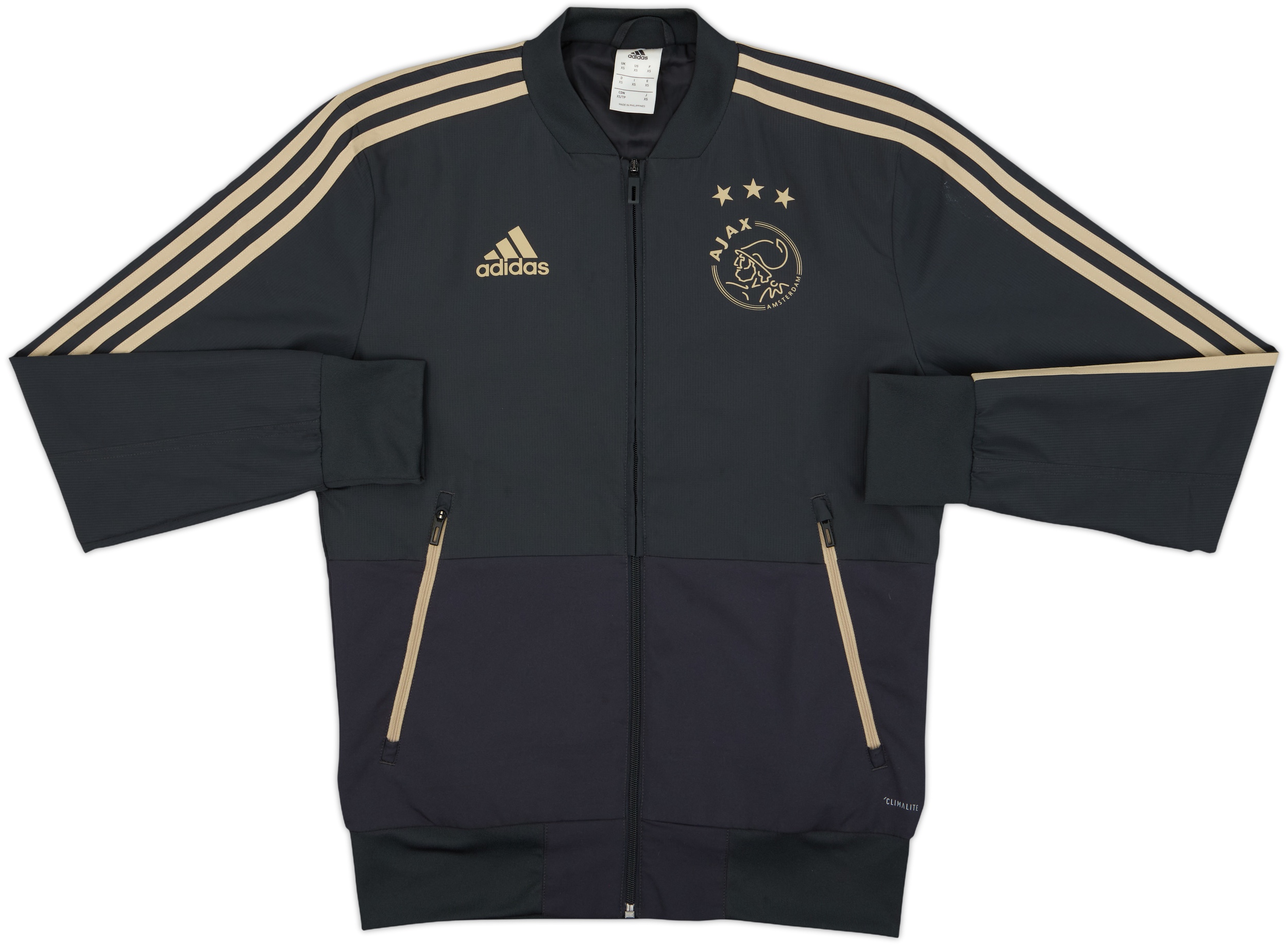 2018-19 Ajax adidas Track Jacket - 8/10 - (XS)