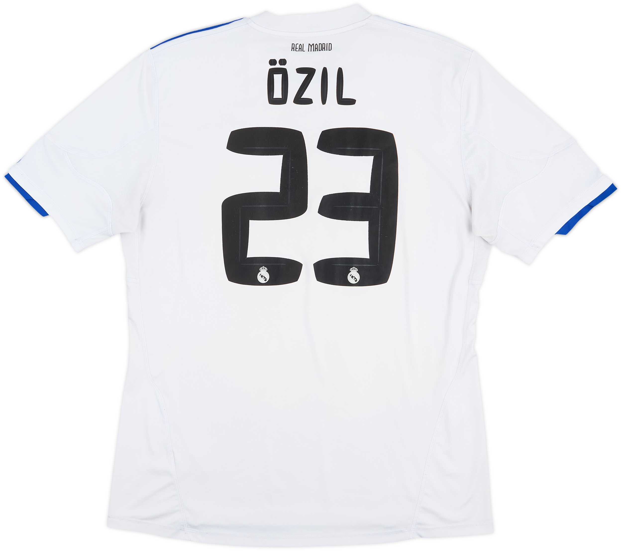 REAL MADRID ÖZIL 10番 シャツ 2010-11 Real Madrid Home Shirt Ozil #23 - 5/10 - (XL)
