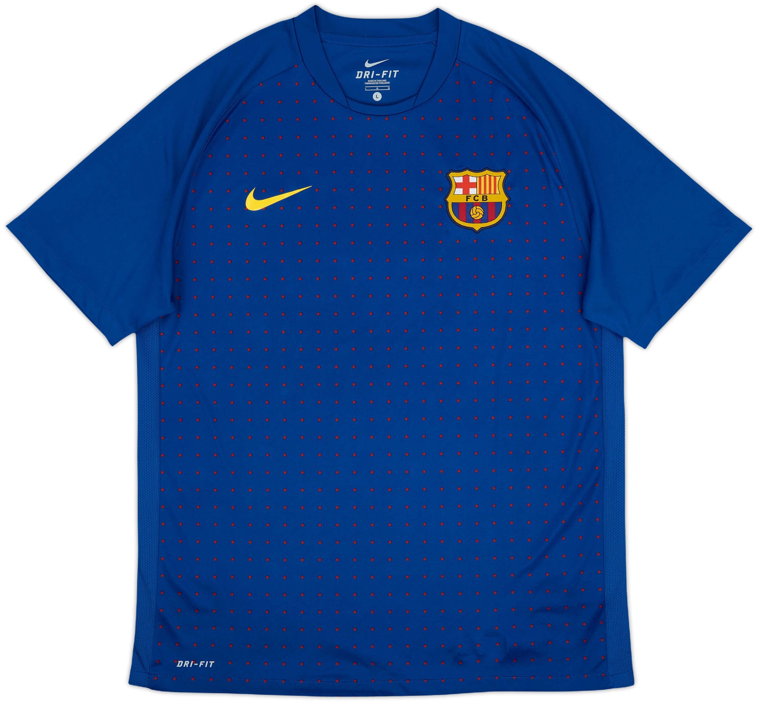 Nike FC Barcelona DRI-FIT シャツ Sサイズ値下げ可能 2011-12 Barcelona Nike Training Shirt - 10/10 - (L)