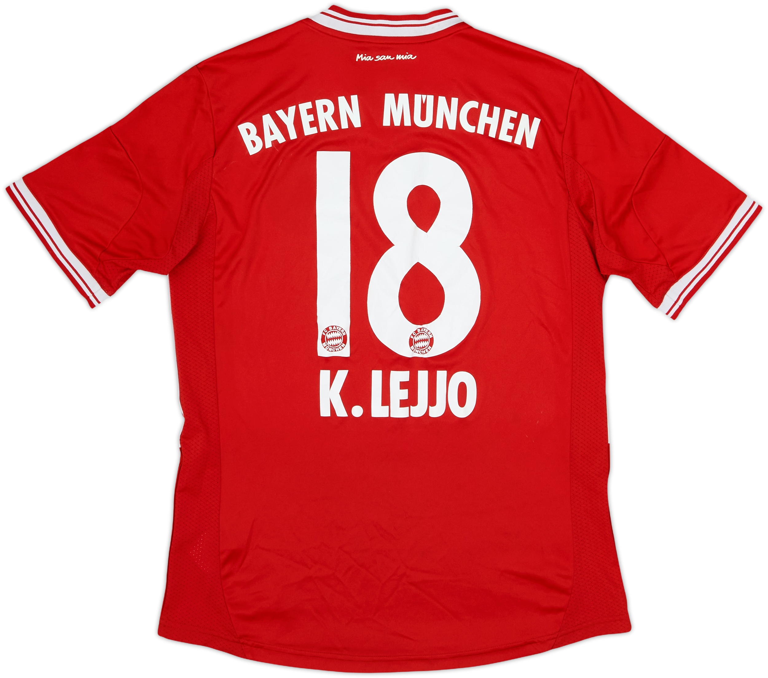 2013-14 Bayern Munich Home Shirt K.Lejjo #18 - 6/10 - (XL.Boys)