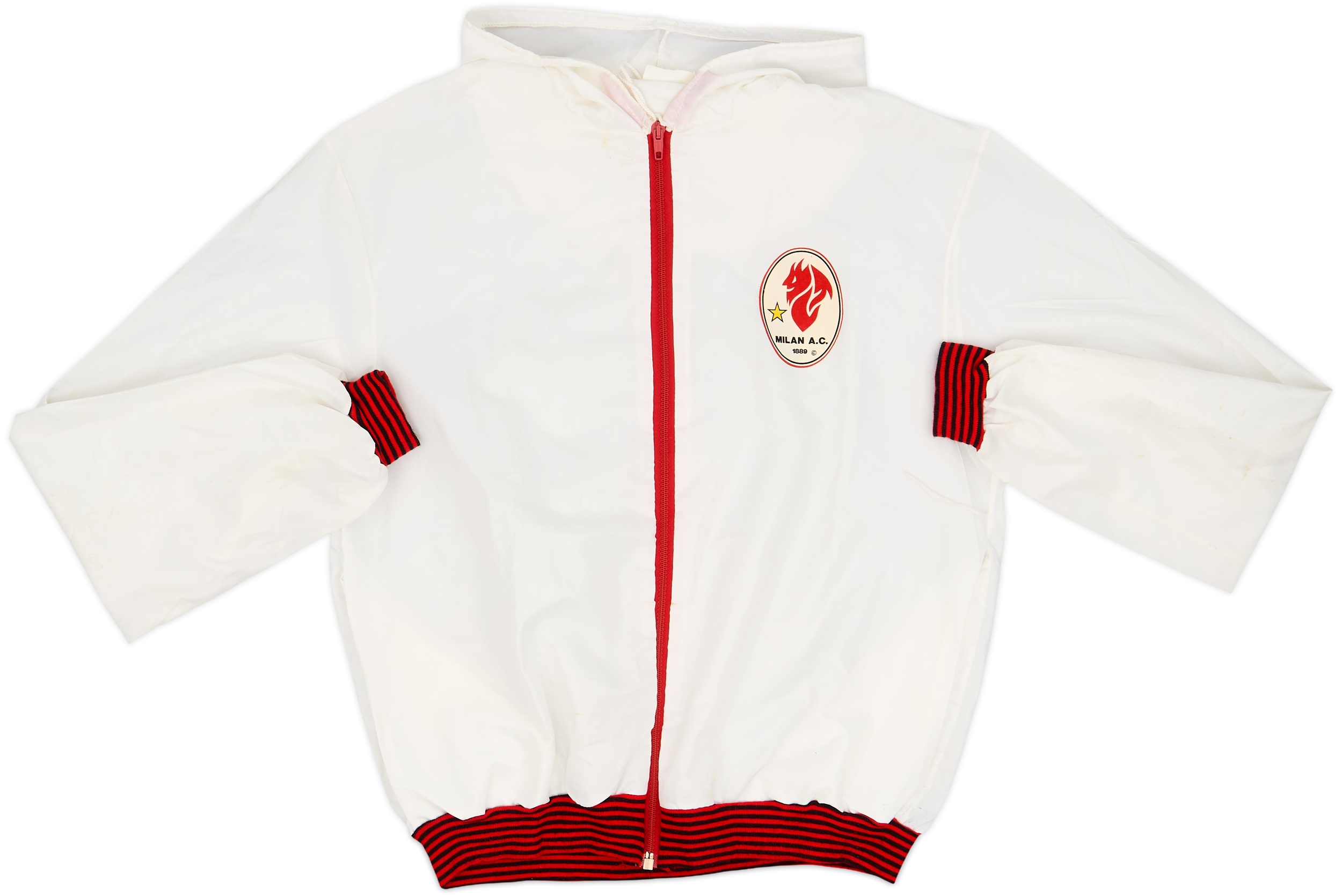 ac milan 90s アップジャージ　セットアップ 1990s AC Milan Hooded Track Jacket - 8/10 - (XL)