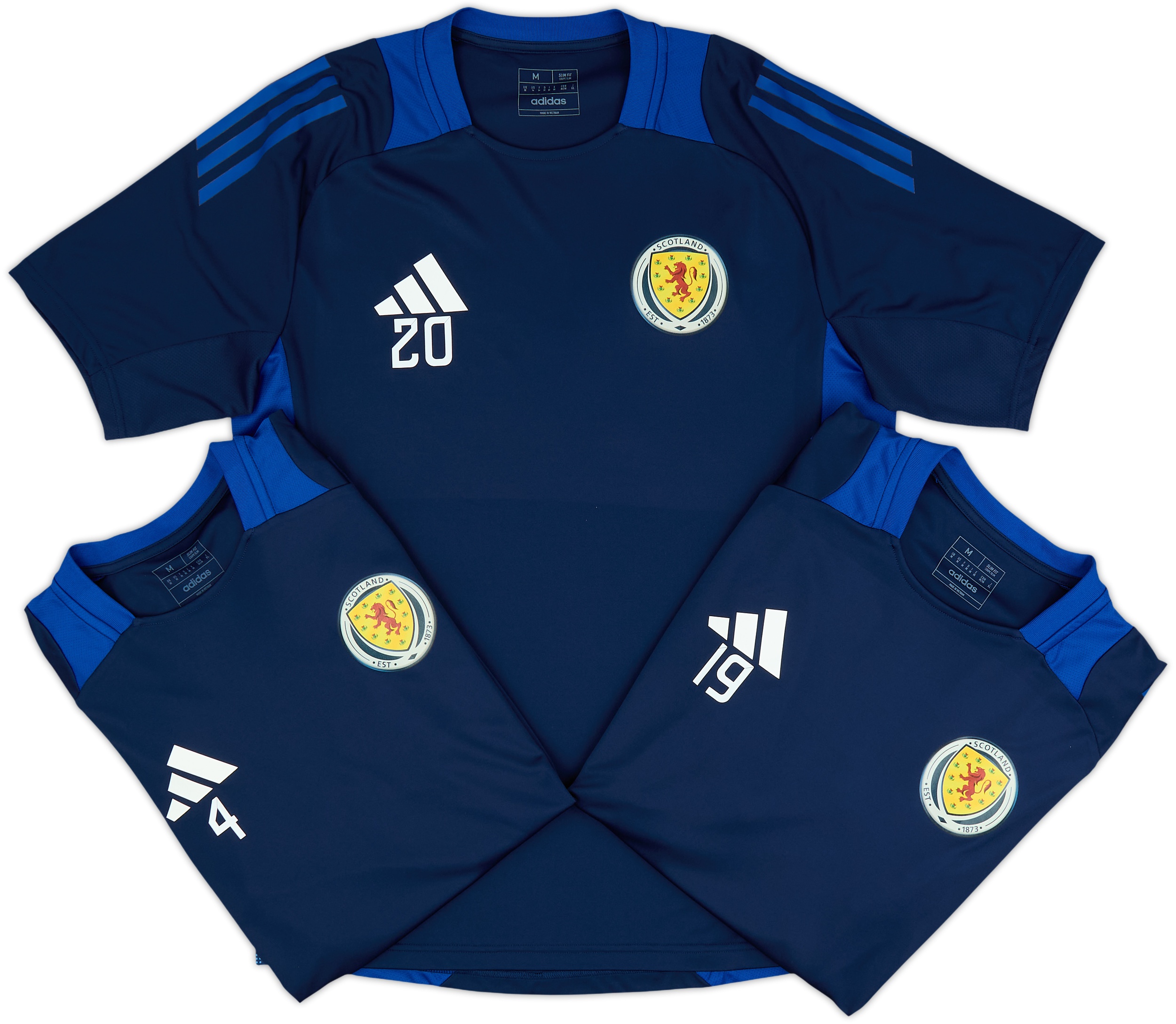 2024-25 Scotland adidas Training Shirt # - 9/10 - (S)