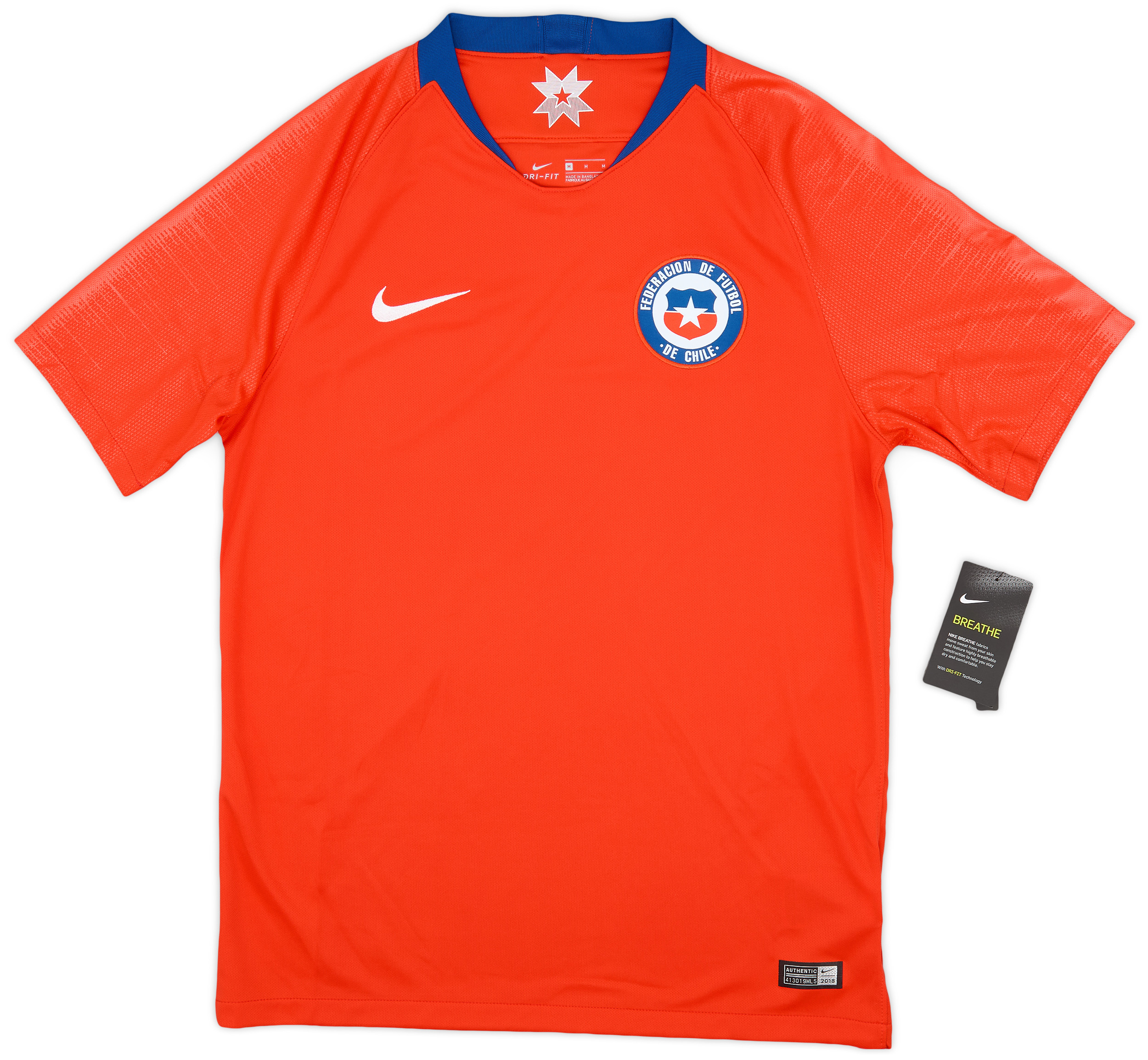 2018-19 Chile Home Shirt (M)