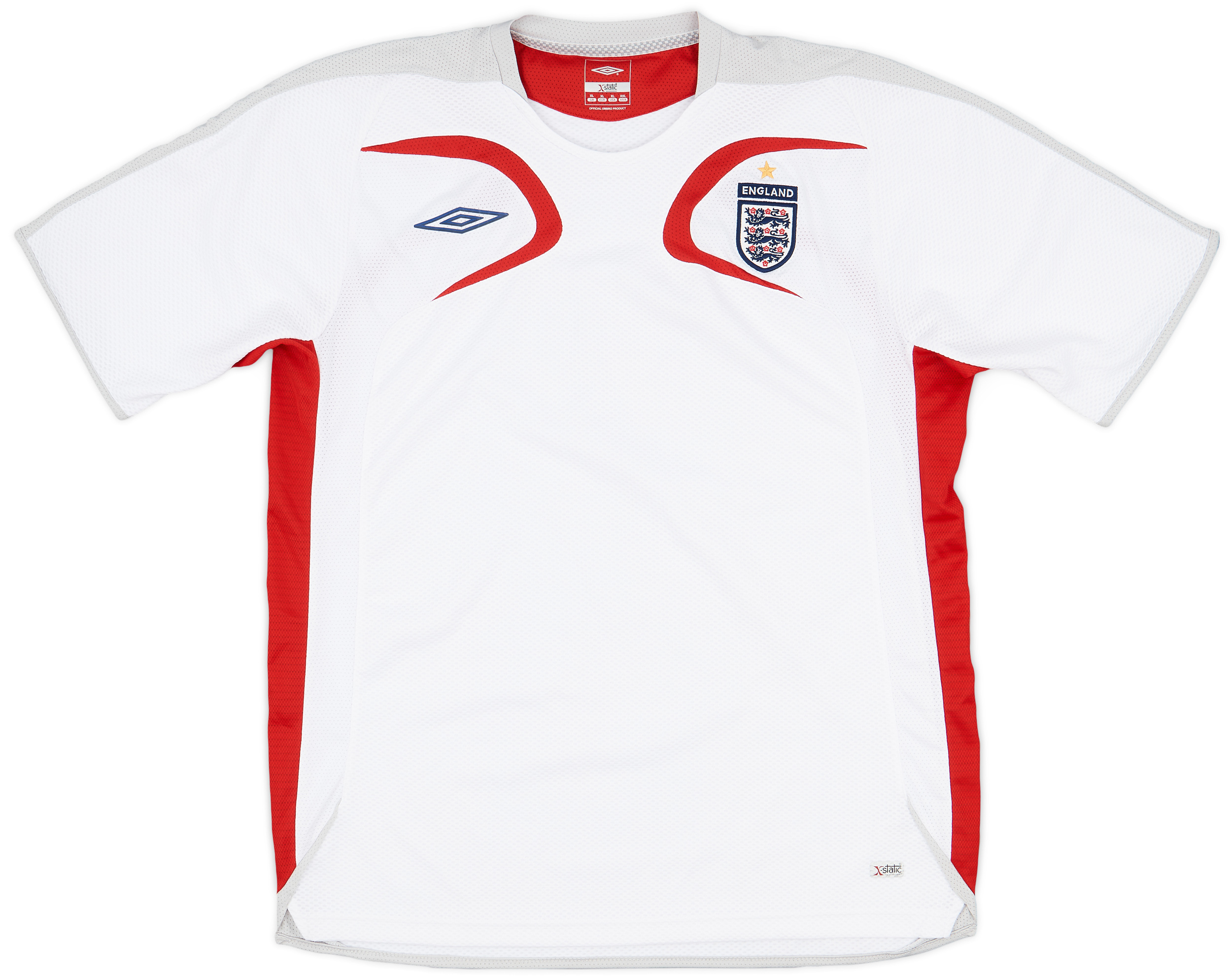 T-Shirt De Football ENGLAND Angleterre 2007-09 UMBRO