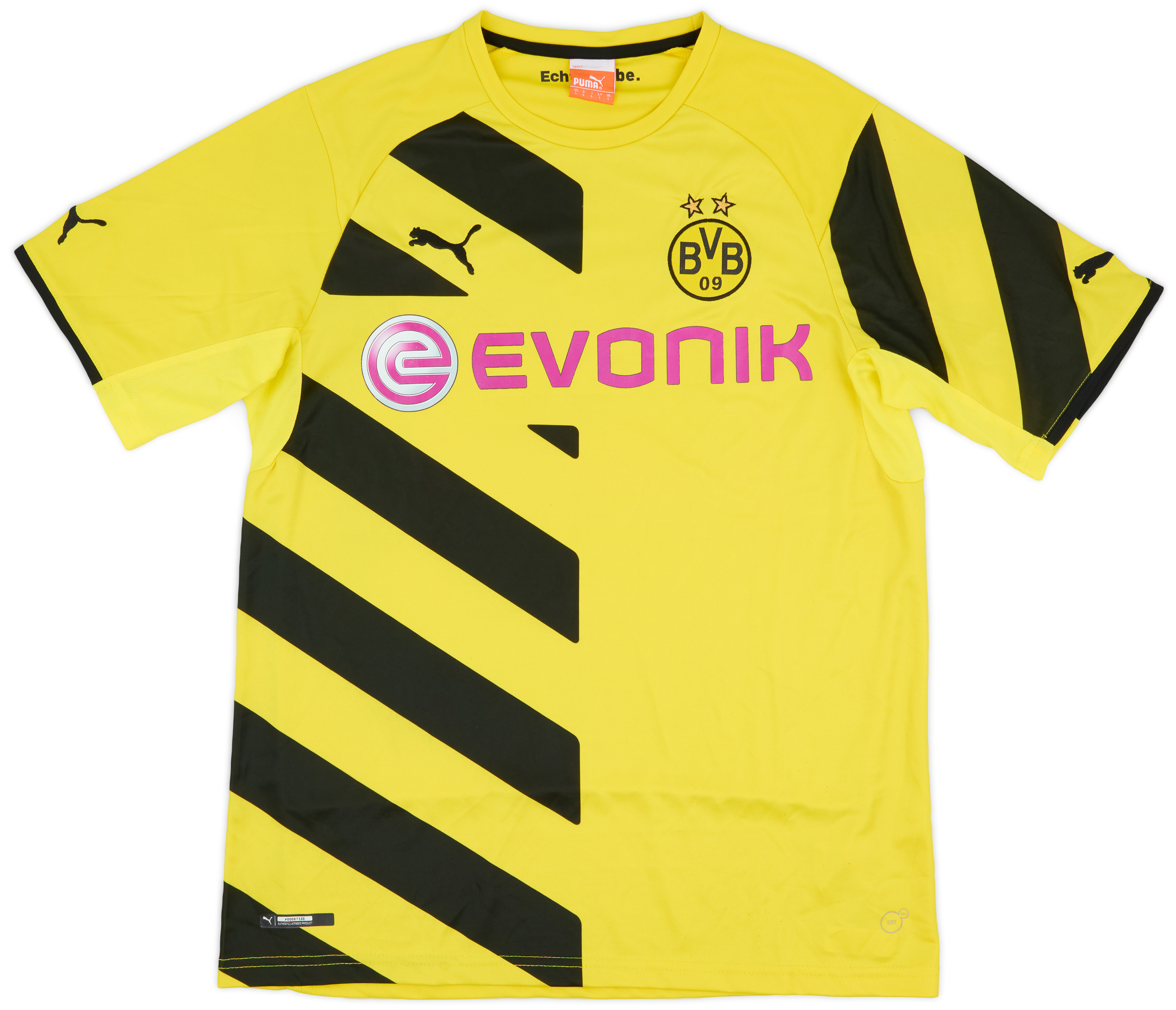 2014-15 Borussia Dortmund Home Shirt - 8/10 - (L)