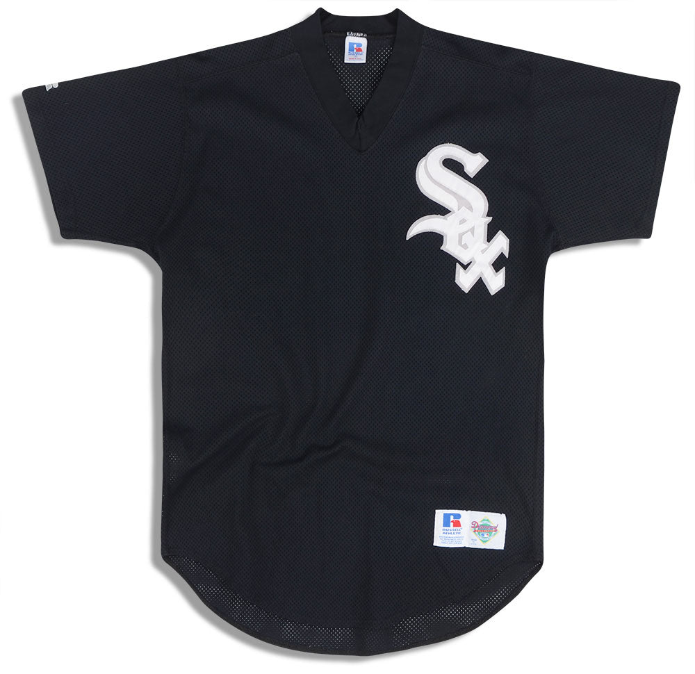 1990s Chicago White Sox Authentic Russell Athletic Batting Practice Jersey L