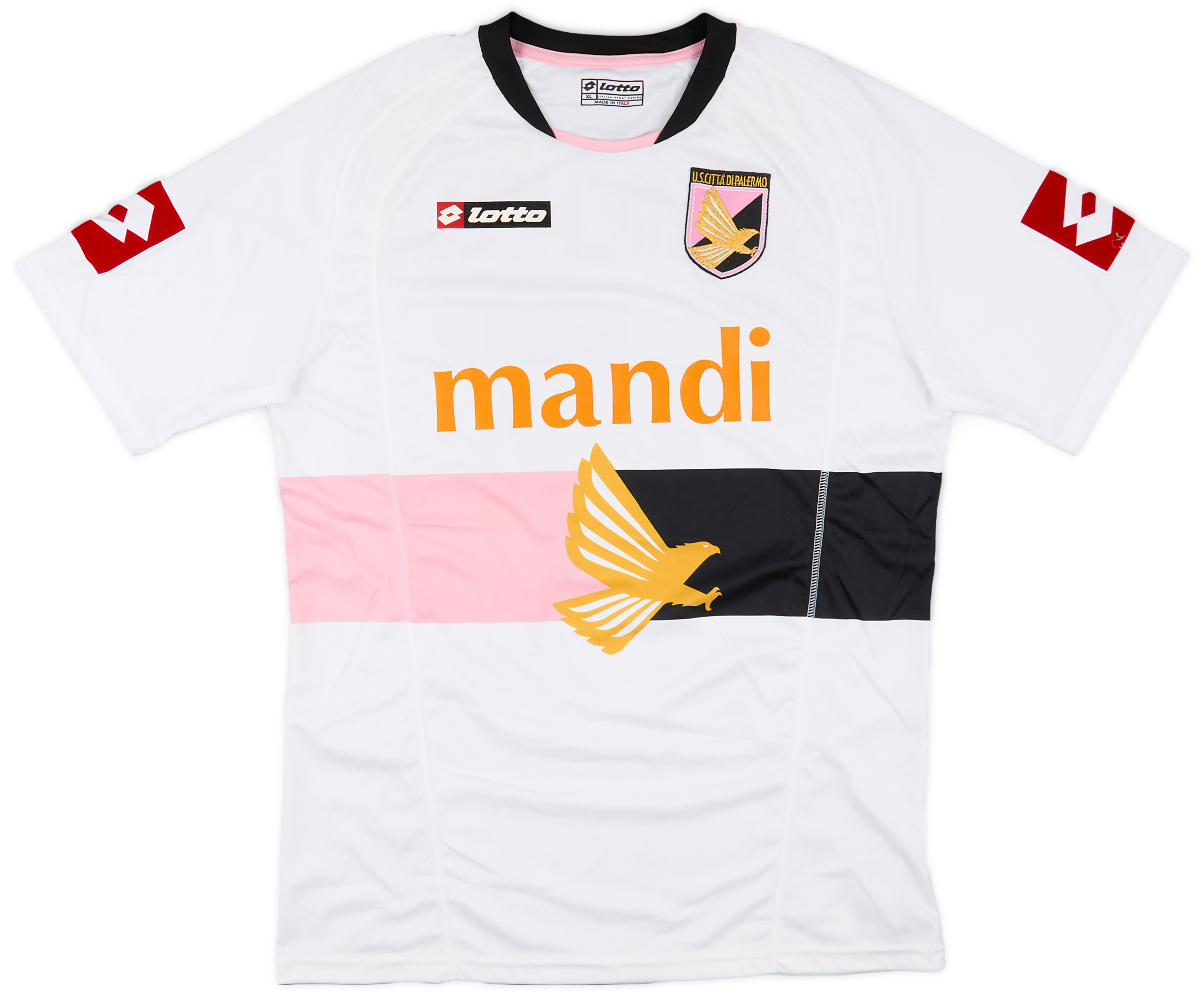 ウェア PALERMO AWAY JERSEY 05/06 LOTTO 2005-06 Palermo Lotto Training Shirt - 7/10 - (XL)