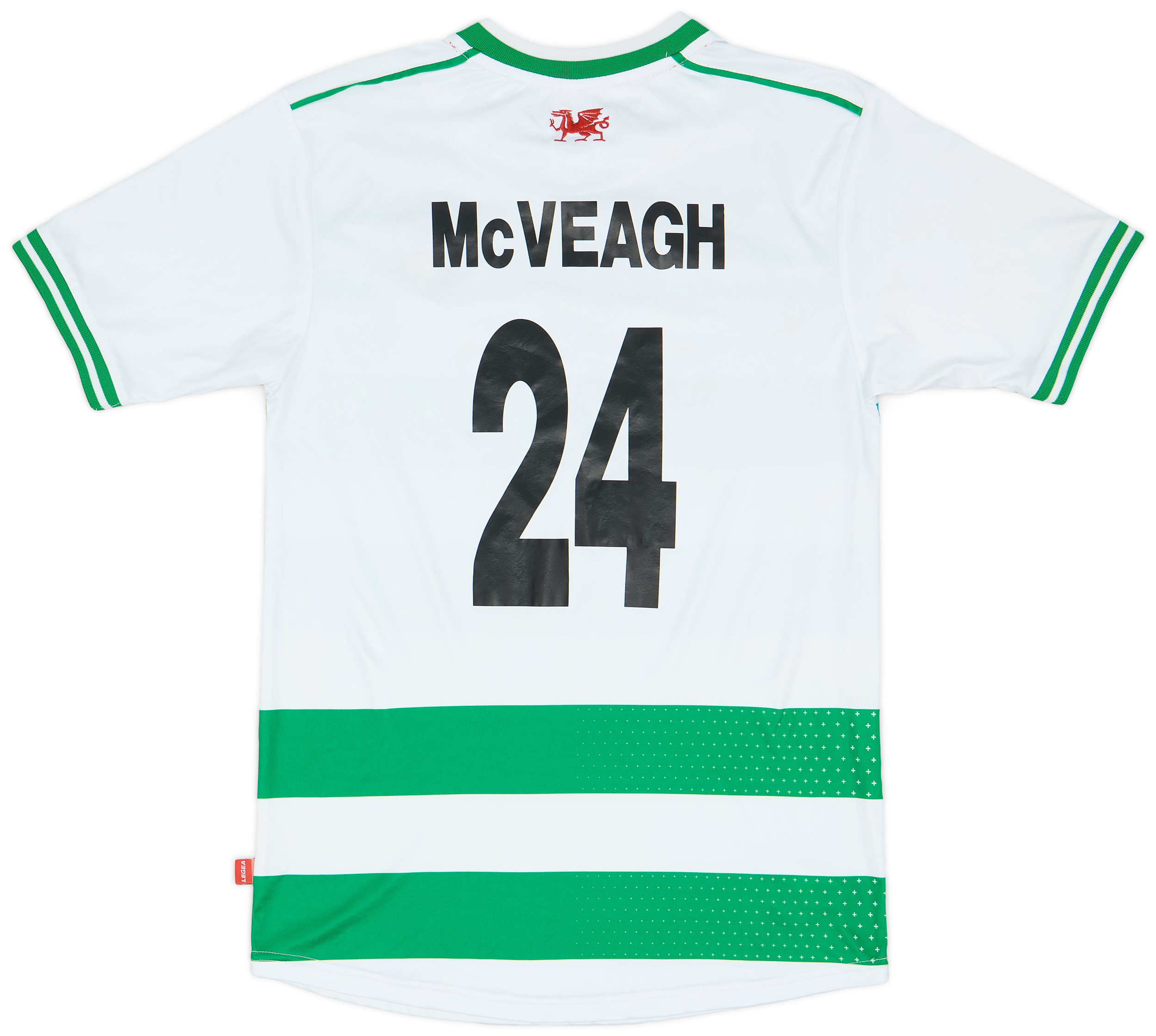2017-18 The New Saints Home Shirt McVeagh #24 - 8/10 - (M)