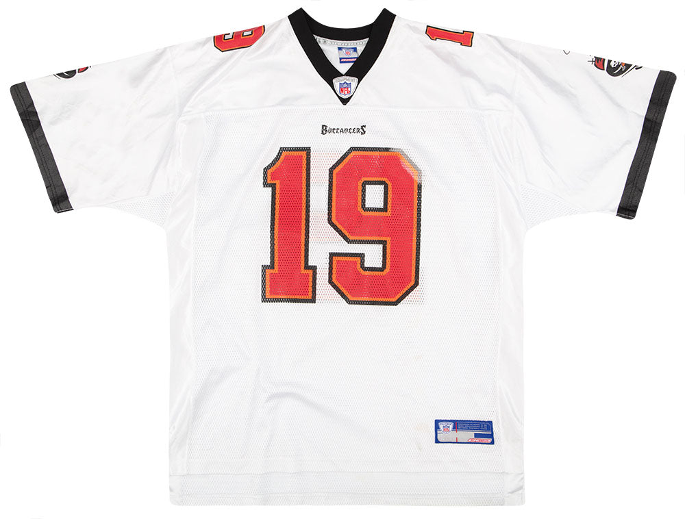 2002-03 Tampa Bay Buccaneers K. Johnson #19 Reebok On Field Jersey (Away) XL
