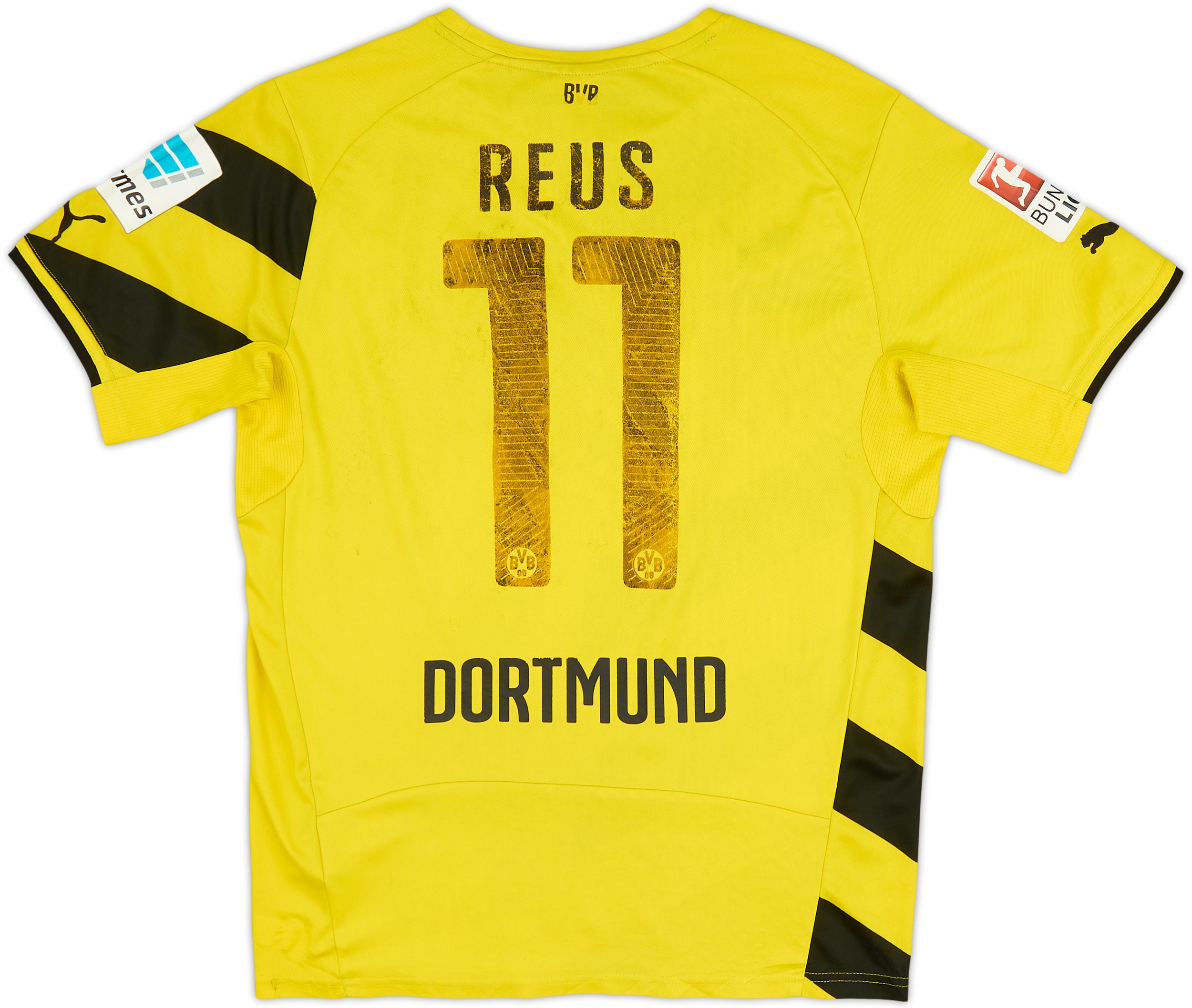 2014-15 Borussia Dortmund Home Shirt Reus #11 - 4/10 - (M)