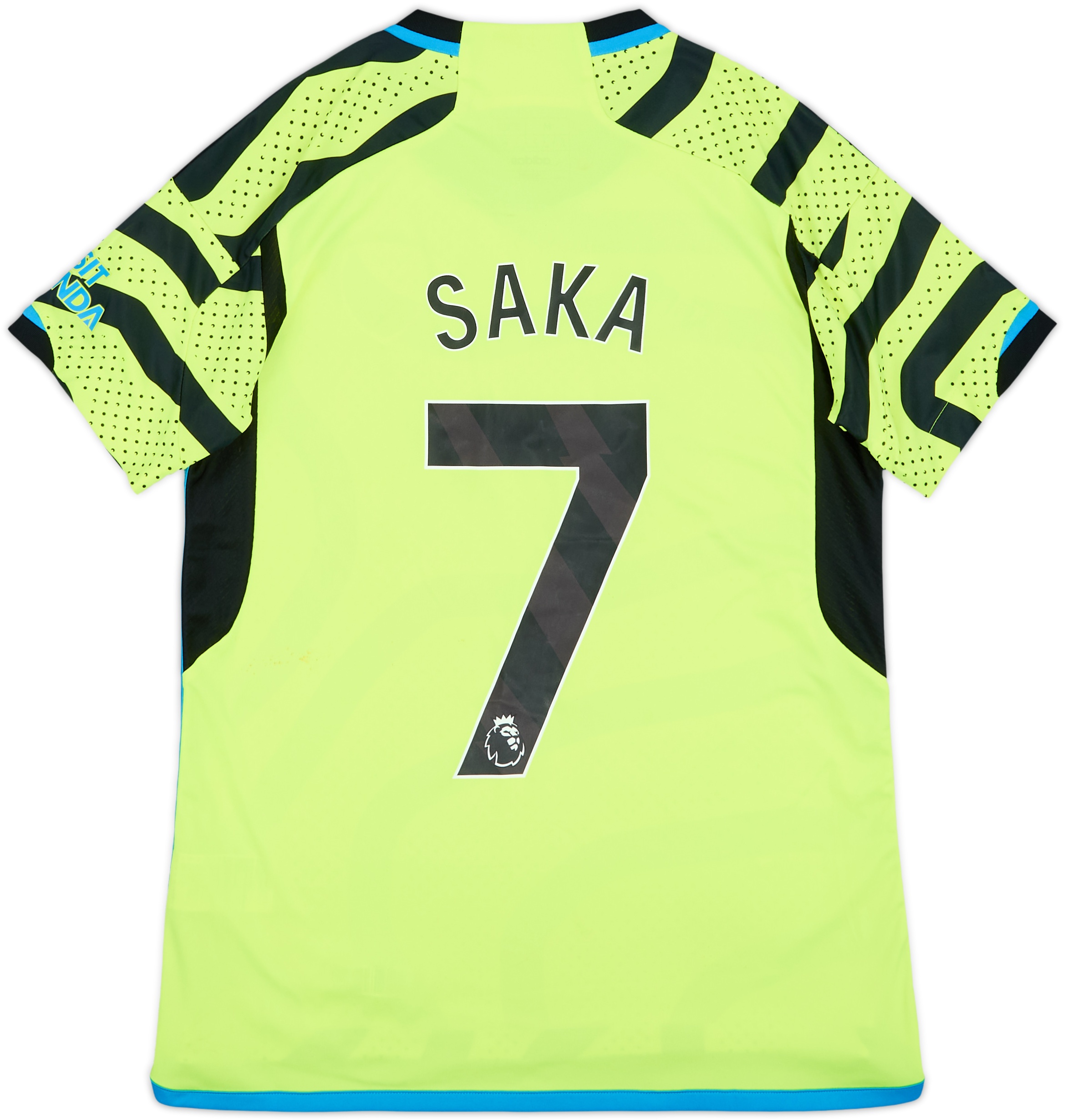 2023-4 Arsenal Away Shirt Saka #7 - 7/10 - (Women's M)