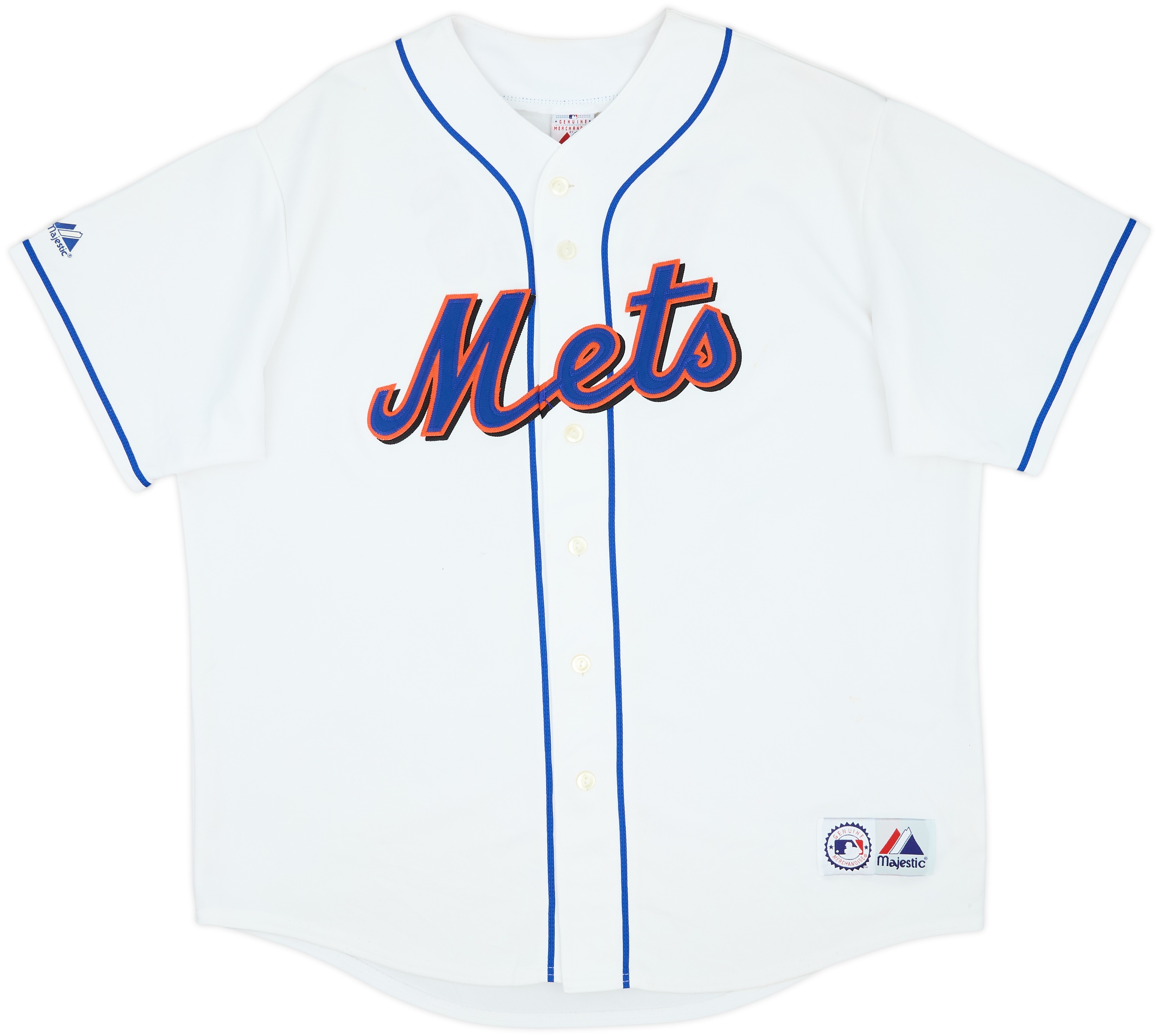 Majestic MLB ニューヨーク・メッツ　Reyes 7 ユニホーム 2003-08 New York Mets Reyes #7 Majestic Home Jersey - 7/10 - (XXL)