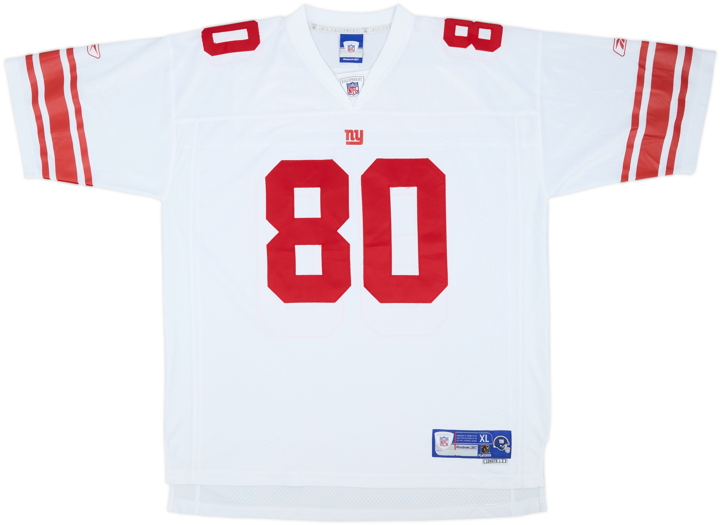 2005-06 New York Giants Shockey #80 Reebok Premier Away Jersey - 8