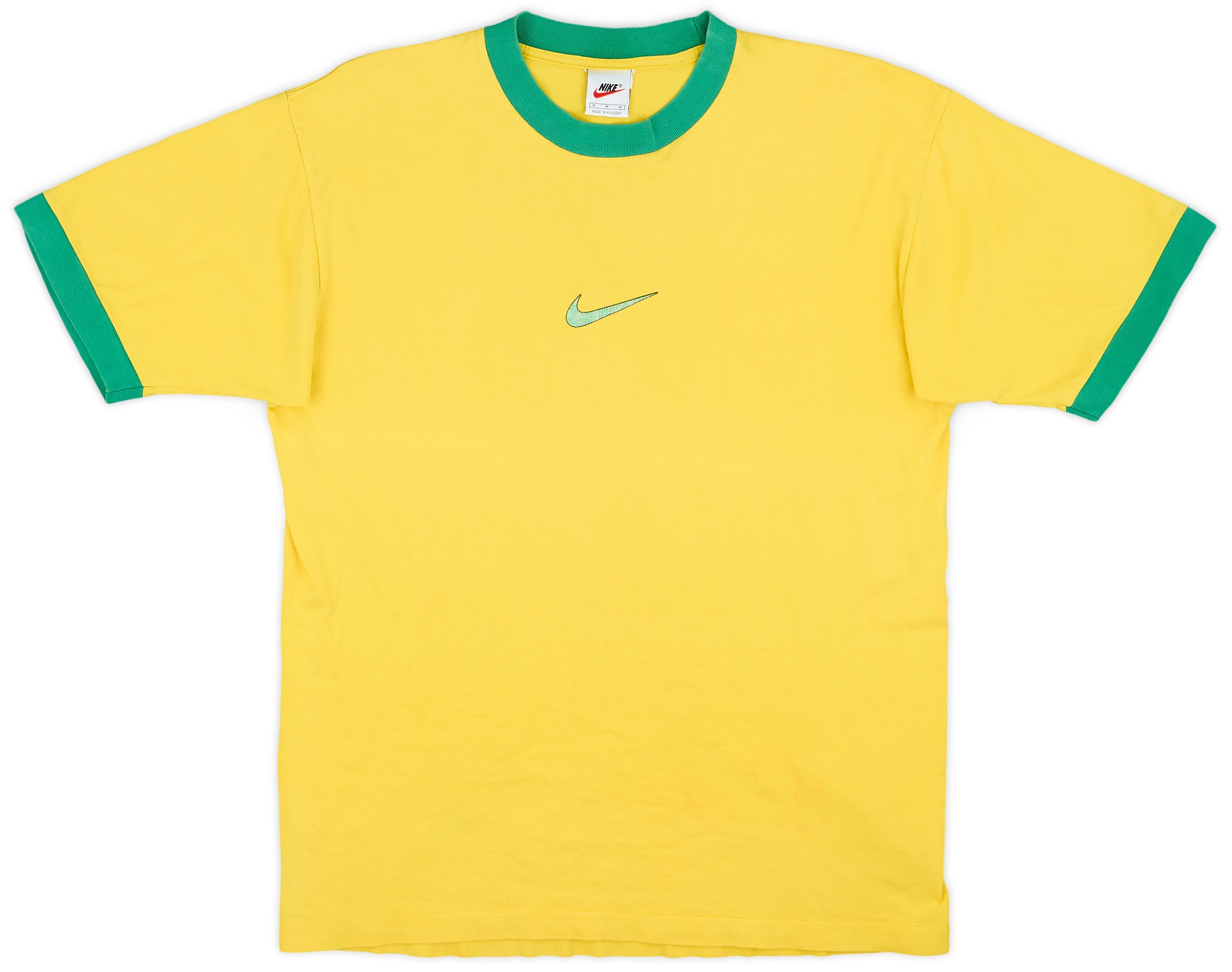 1998-00 Brazil Nike Tee Ronaldo #9 - 7/10 - (M)
