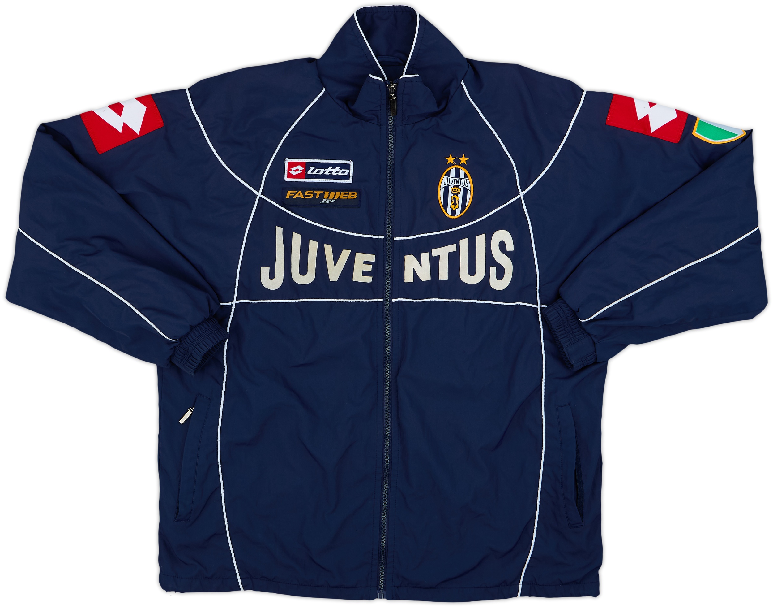 2002-03 Juventus Lotto Track Jacket - 7/10 - (L)