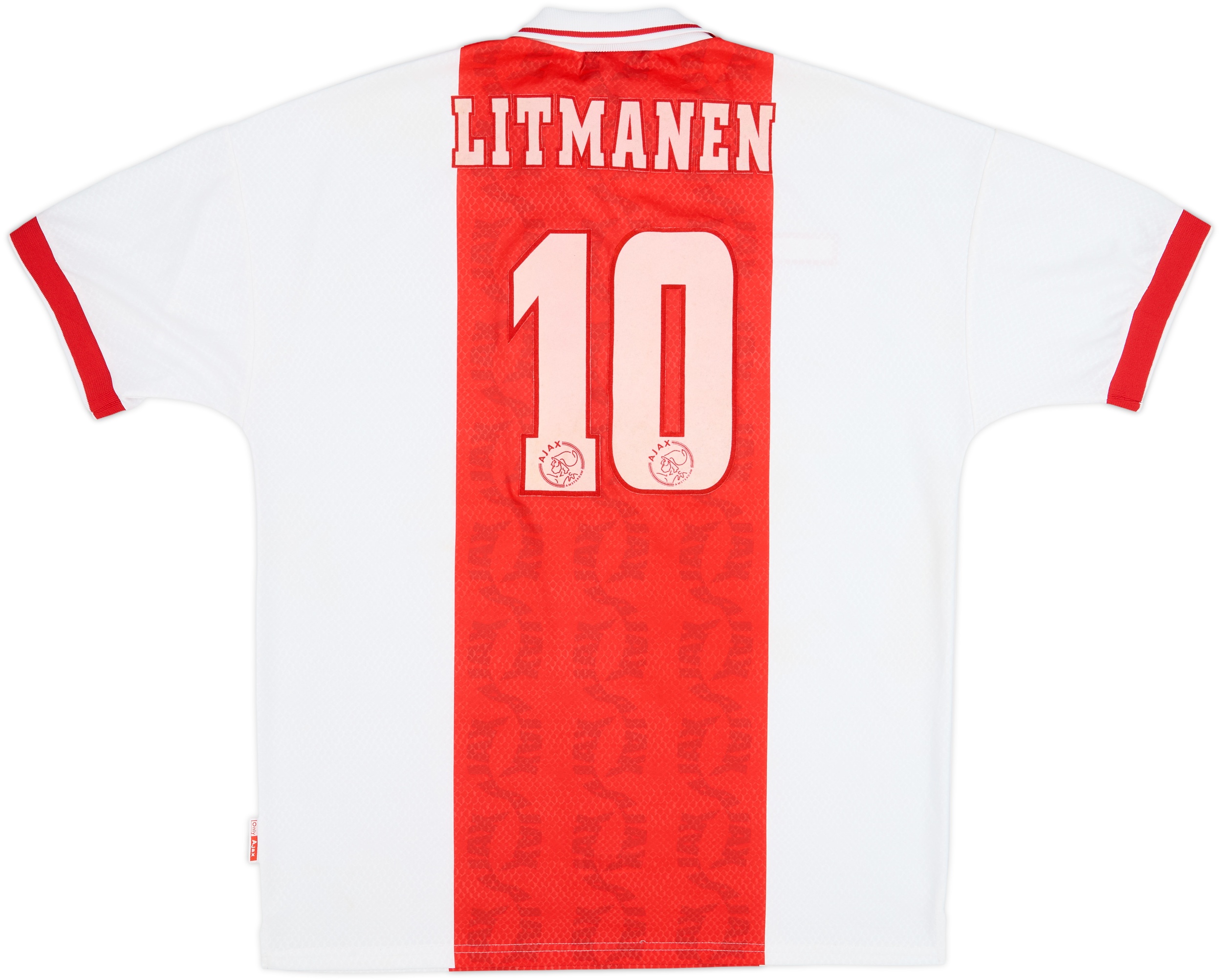1998-99 Ajax Home Shirt Litmanen #10 - 8/10 - (XL)