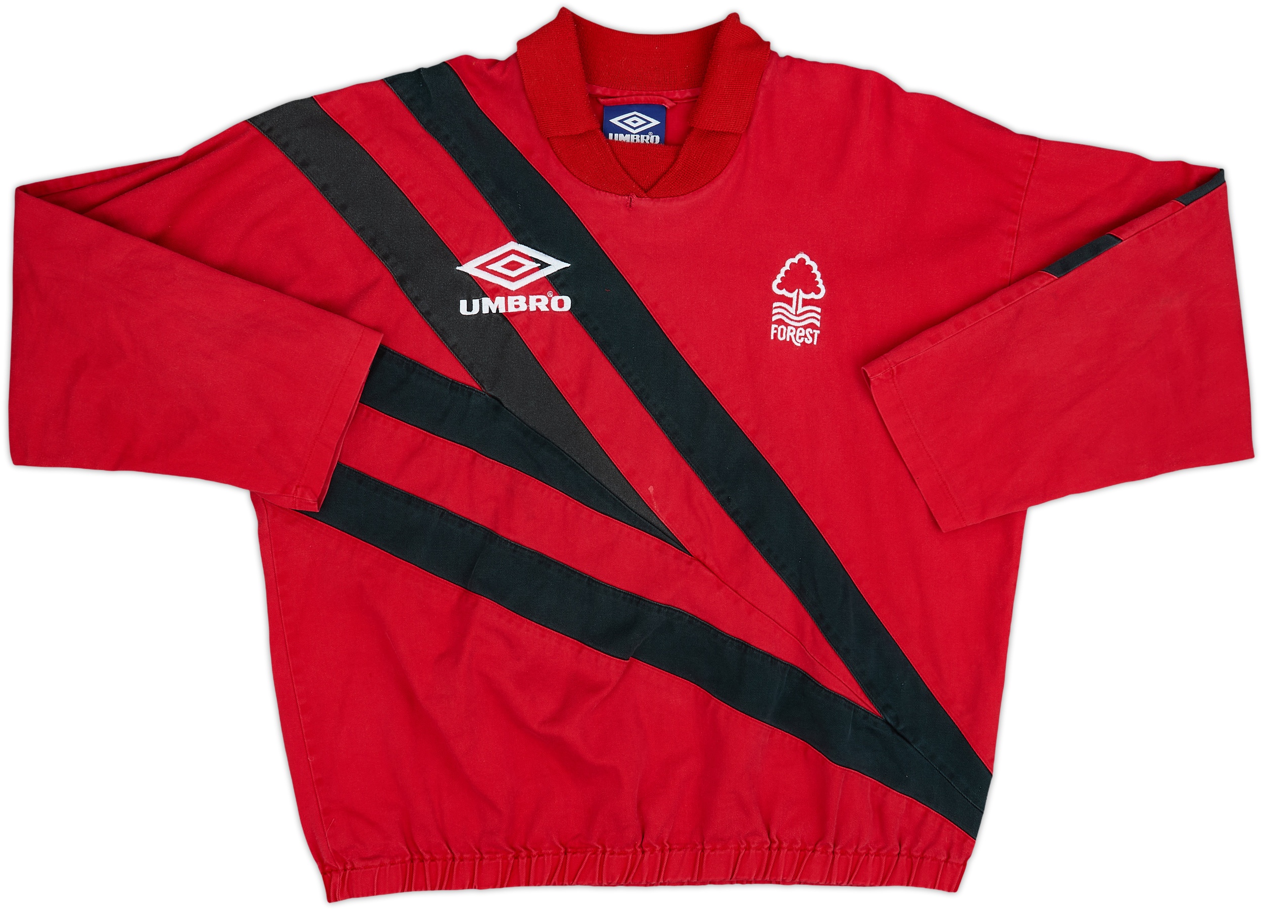 1994-95 Nottingham Forest Umbro Drill Top - 5/10 - (XL)