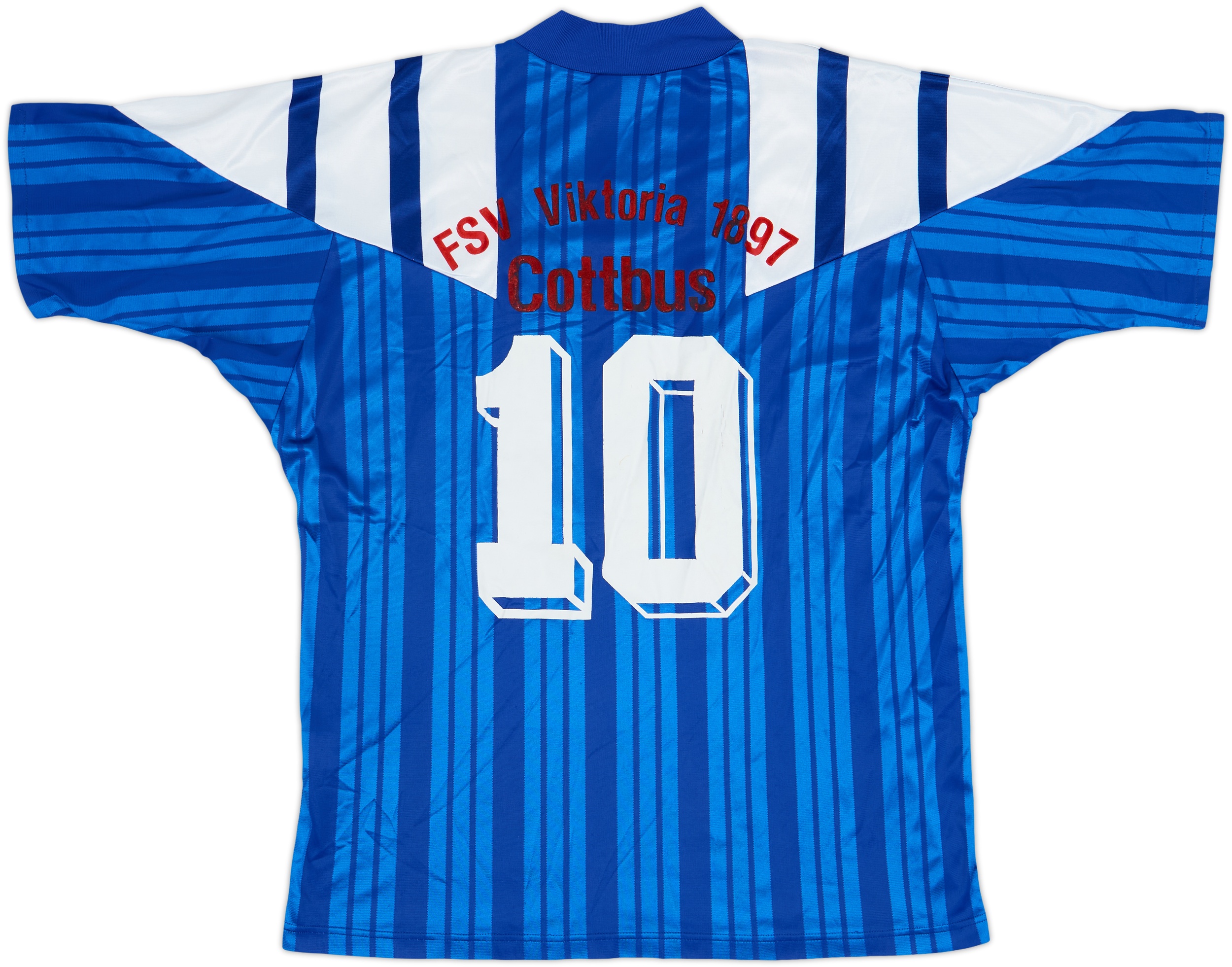 1992-94 adidas Template Shirt #10 (Viktoria Cottbus) - 5/10 - (XXL)