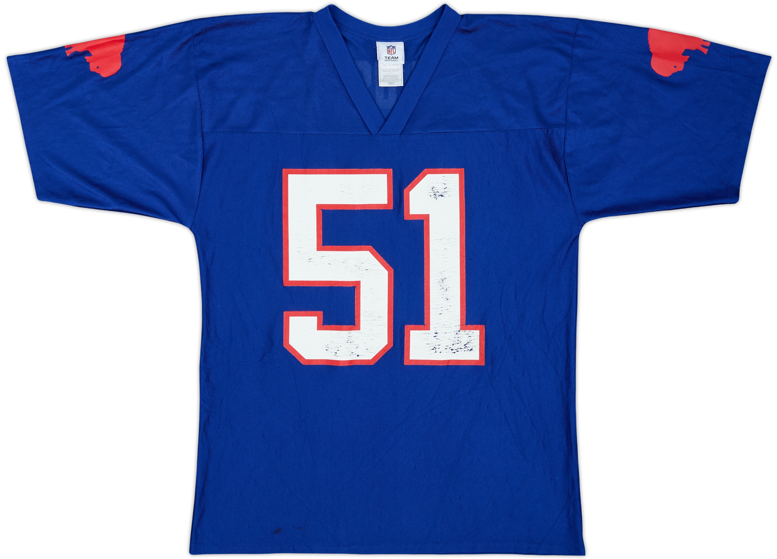 Buffaloes ユニフォーム NAKAMURA 5 L 2008-10 Buffalo Bills Posluszny #51 NFL Replica Alternate Jersey