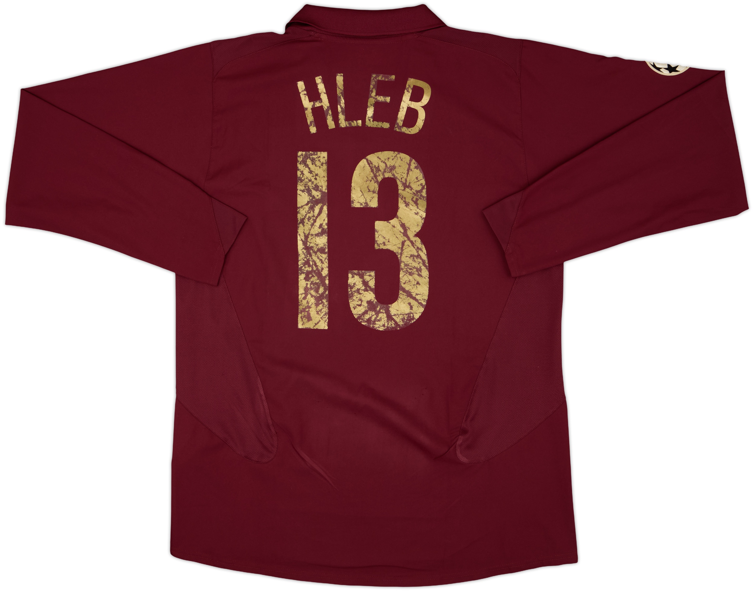 2005-06 Arsenal Home L/S Shirt Hleb #13 - 5/10 - (L)