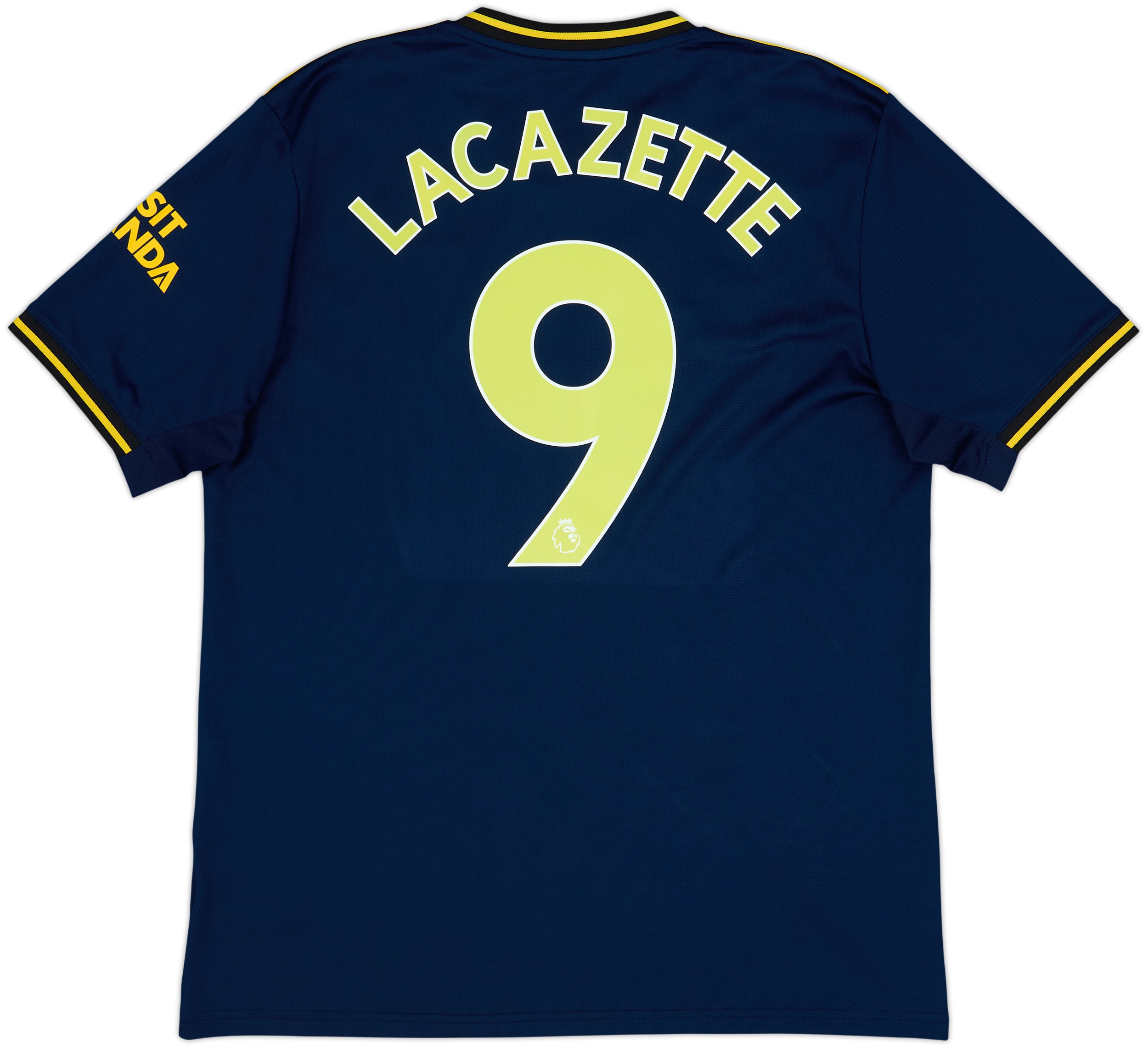 2019-20 Arsenal Third Shirt Lacazette #9 - 8/10 - (M)