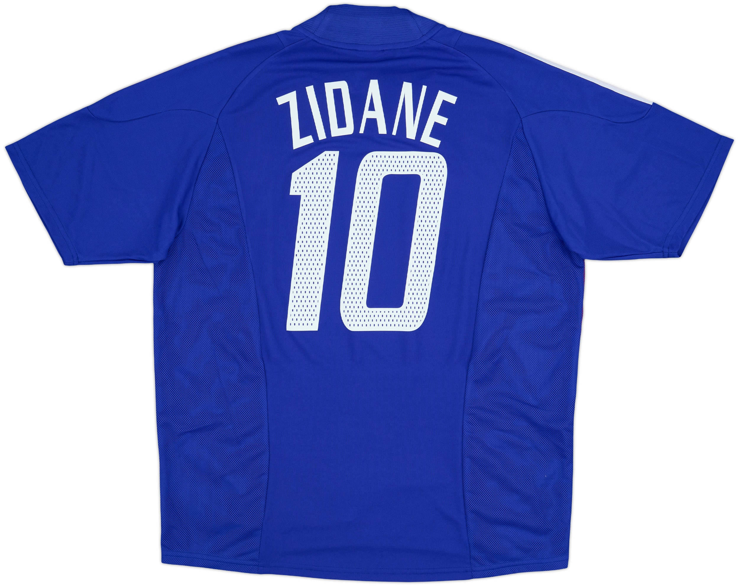 2002-04 France Home Shirt Zidane #10 (L)