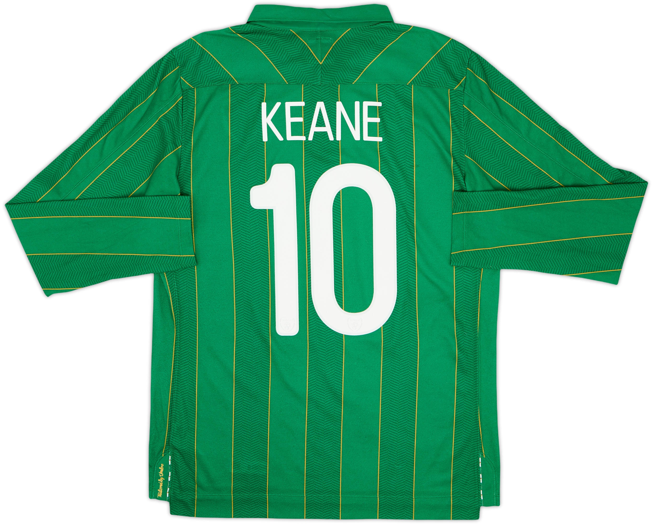 2011-12 Ireland Home L/S Shirt Keane #10 - 7/10 - (M)