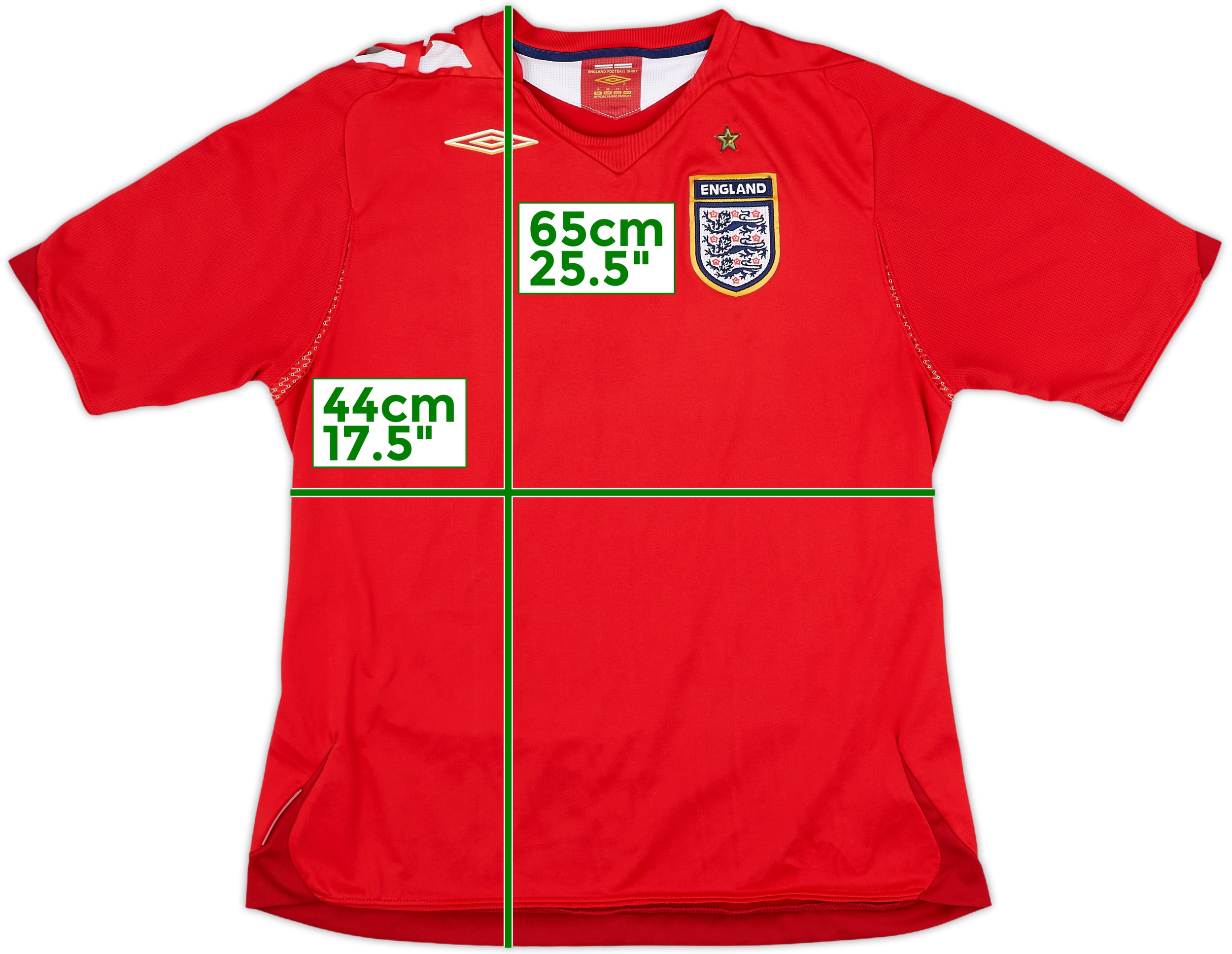 2006-08 England Away Shirt - 5/10 - (Women's L)
