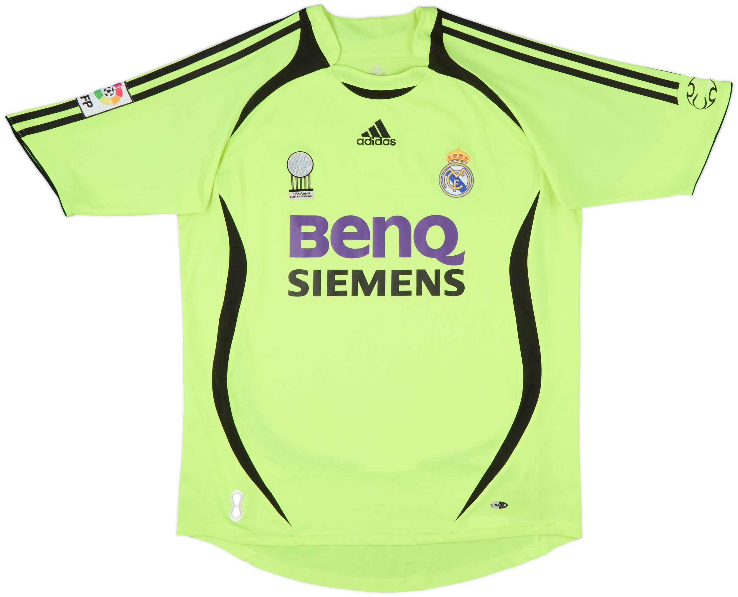 2006-07 Real Madrid GK S/S Shirt - 8/10 - (M)