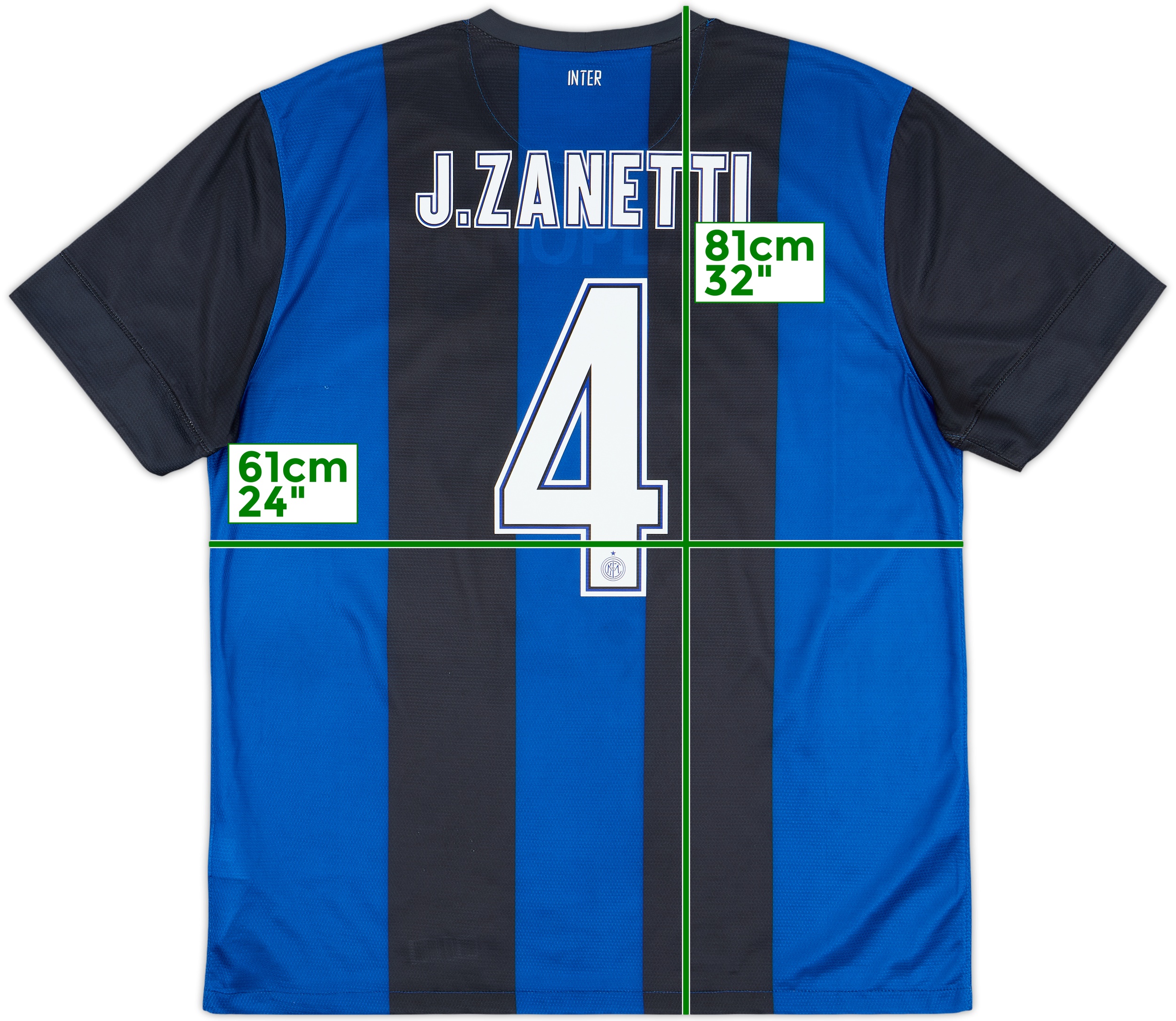 【正規11-12Inter Milan  L/S ZANETTI #4】 b8f35872044e67cb0d71377b9b0ec0