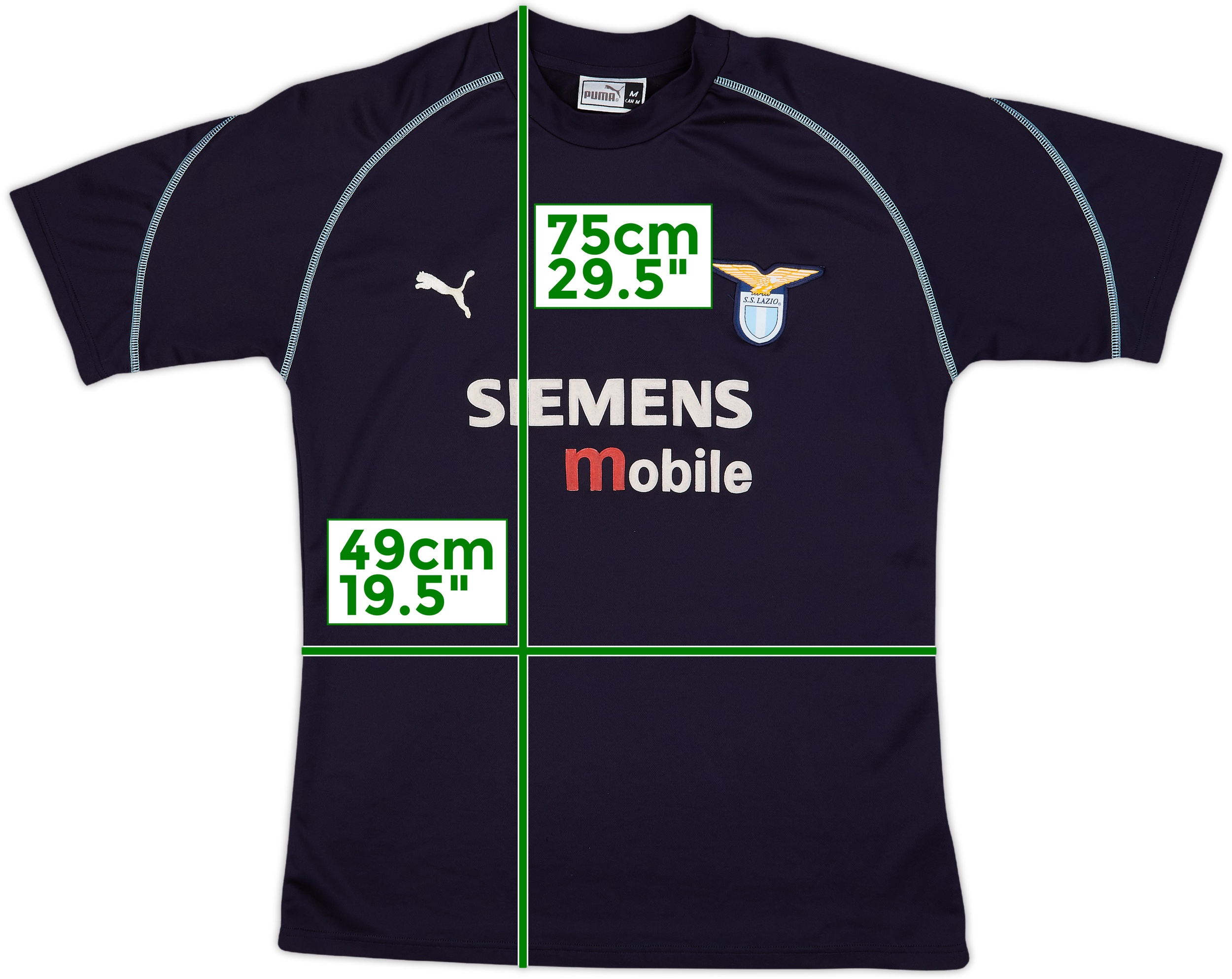 2002-03 Lazio Puma Training Shirt - 9/10 - (M)