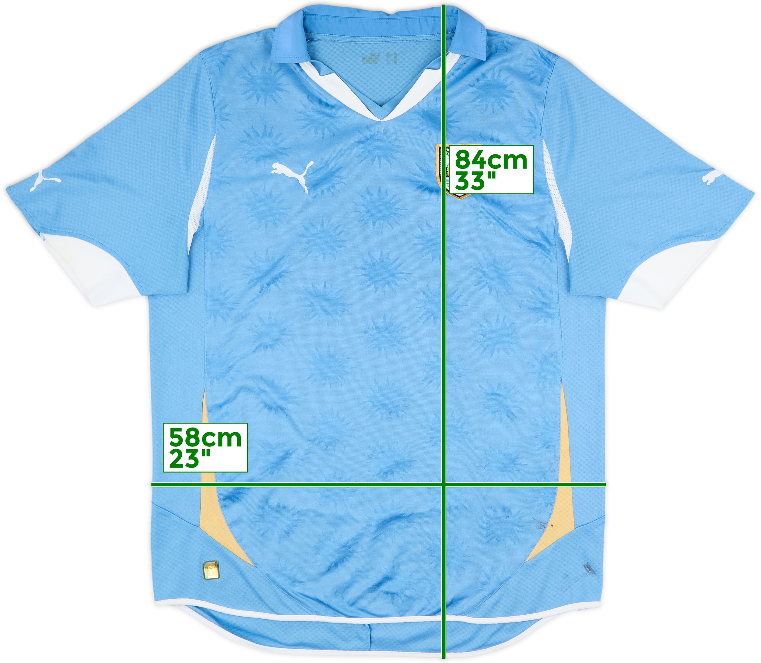 National Football Uruguay Home Kit 2021 2010-12 Uruguay Home Shirt