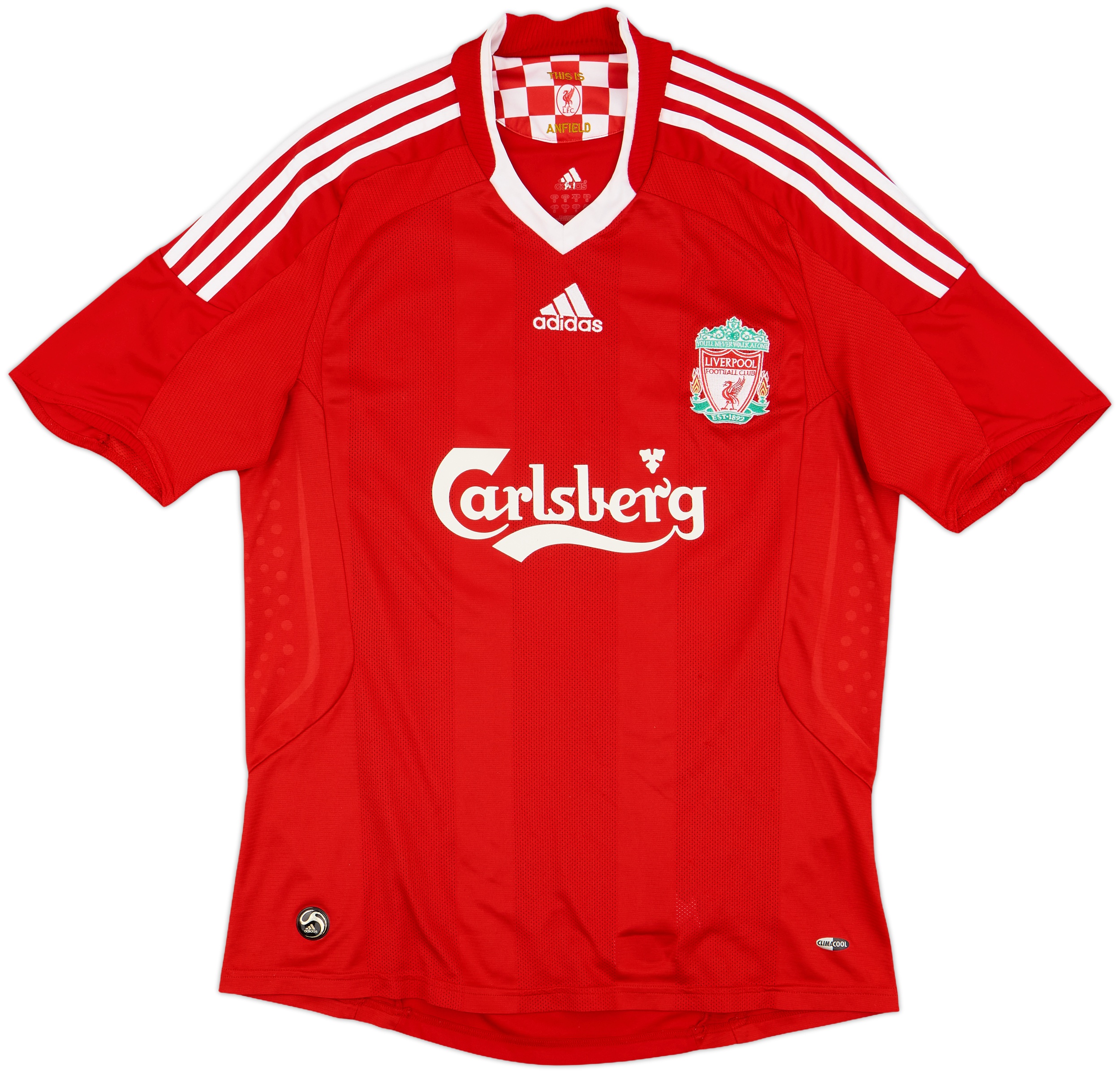 2008-10 Liverpool Home Shirt Torres #9 - 9/10 - (M)