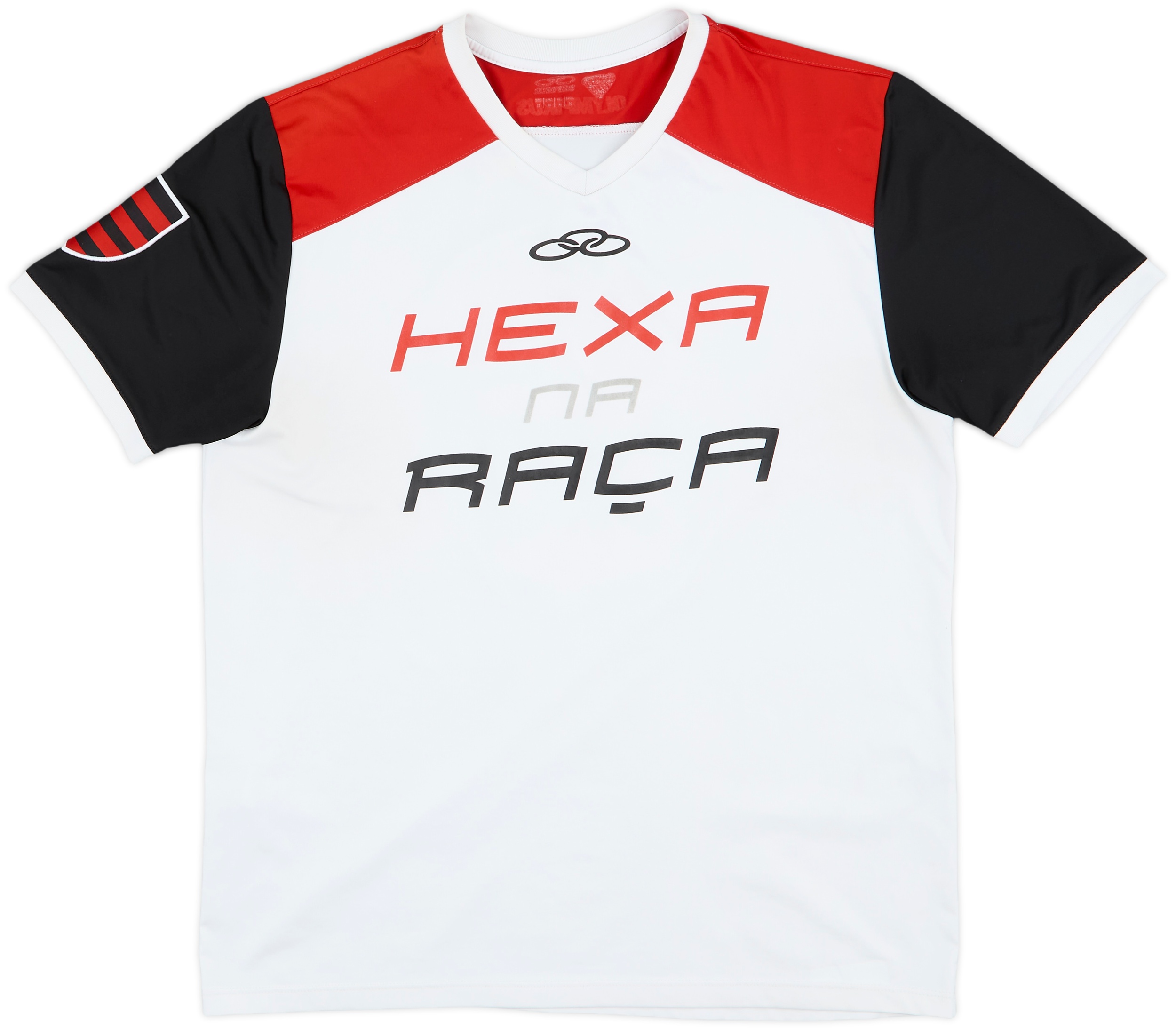 Maillot D’entraînement Flamengo Olympikus – Taille XL – Blanc – Numéro 6