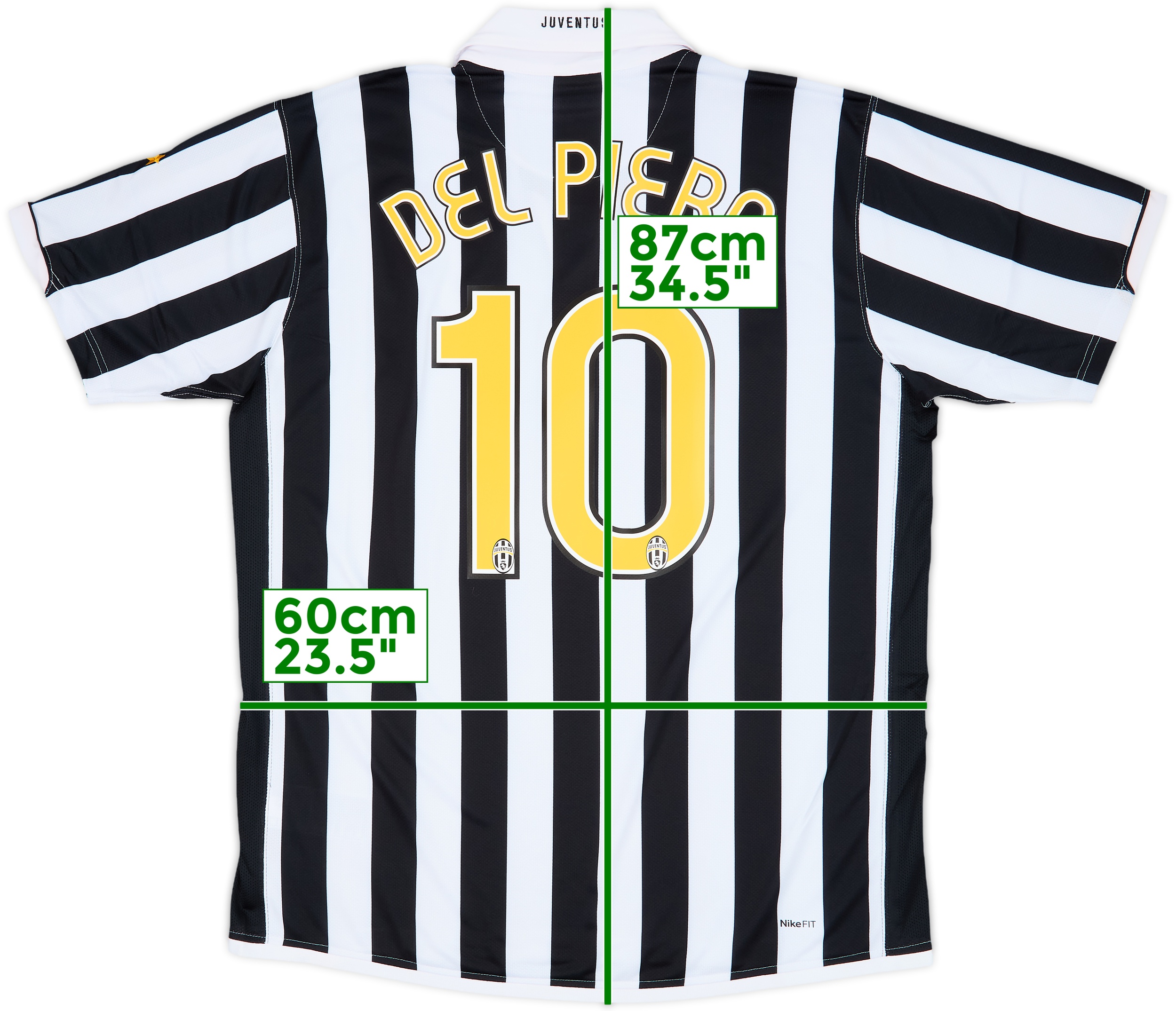 2006-07 Juventus Home Shirt Del Piero #10 (XL)