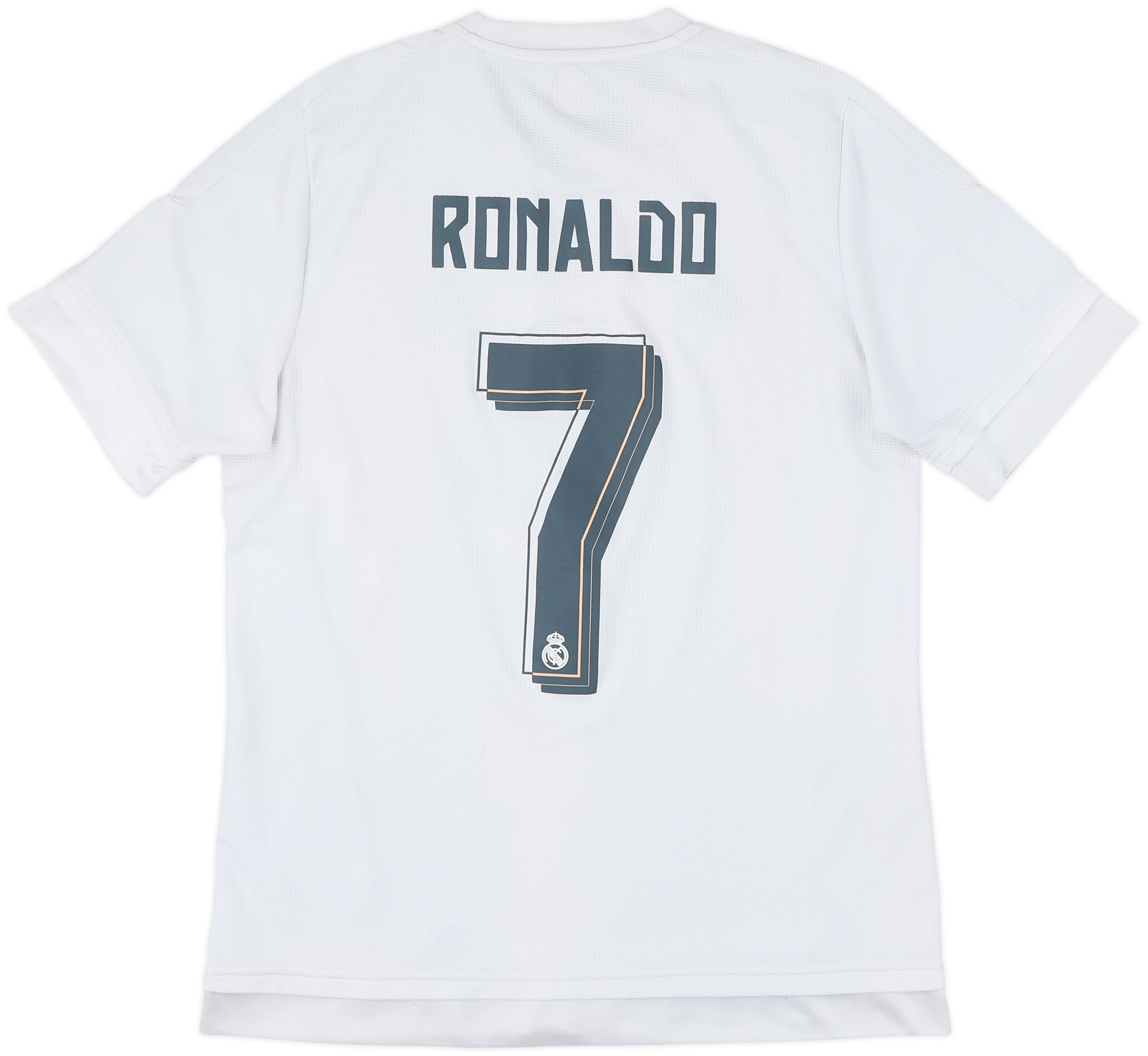 2015-16 Real Madrid Home Shirt Ronaldo #7 - 6/10 - (L)