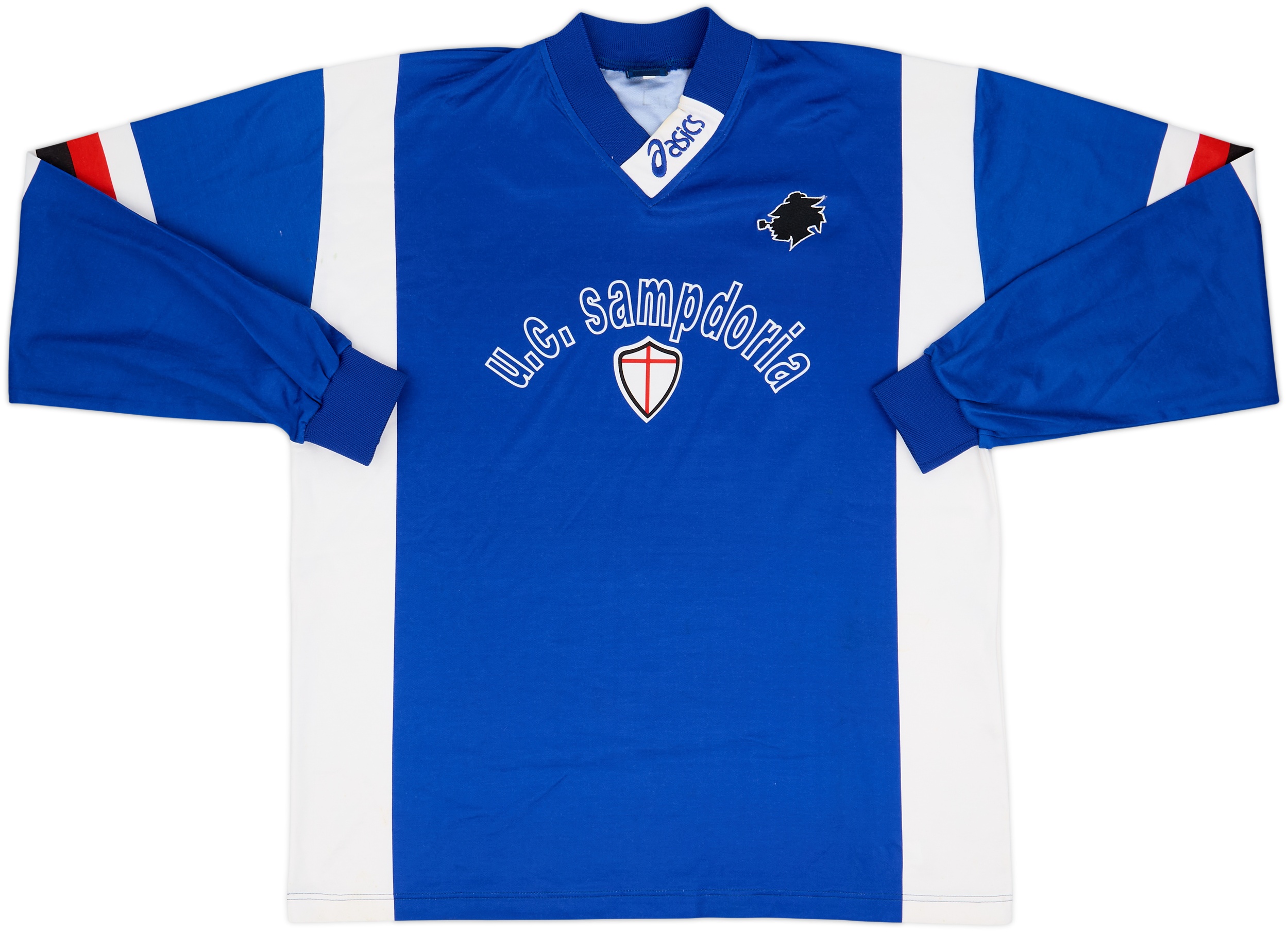 1996-97 Sampdoria Asics Training L/S Shirt - 6/10 - (XXL)