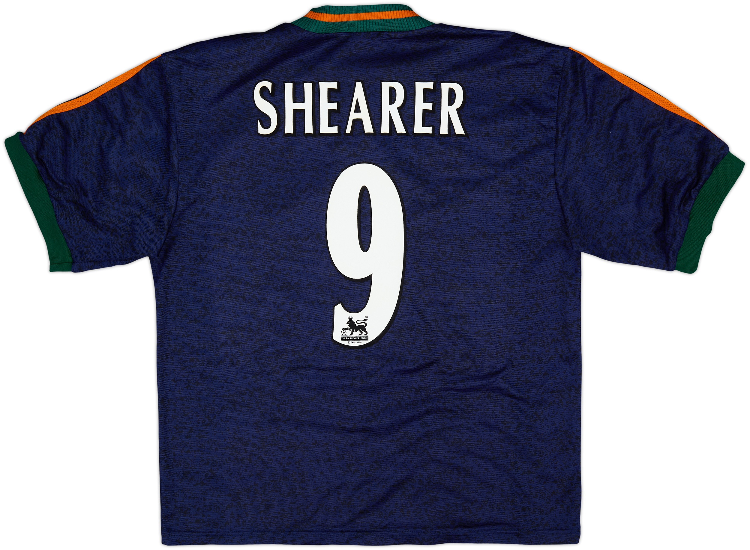 1997-98 Newcastle Away Shirt Shearer #9 - 9/10 - (L)