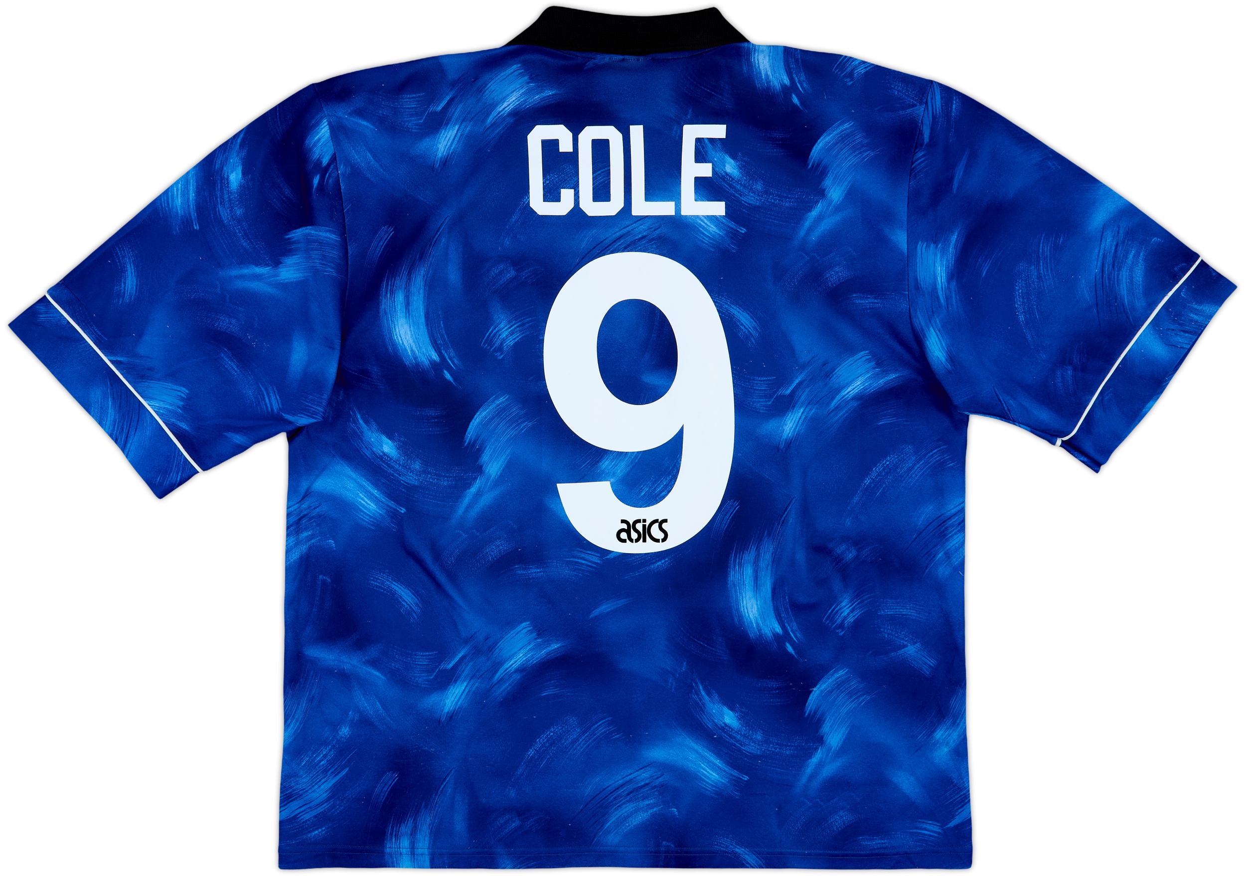 1993-95 Newcastle Away Shirt Cole #9 - 7/10 - (XL)