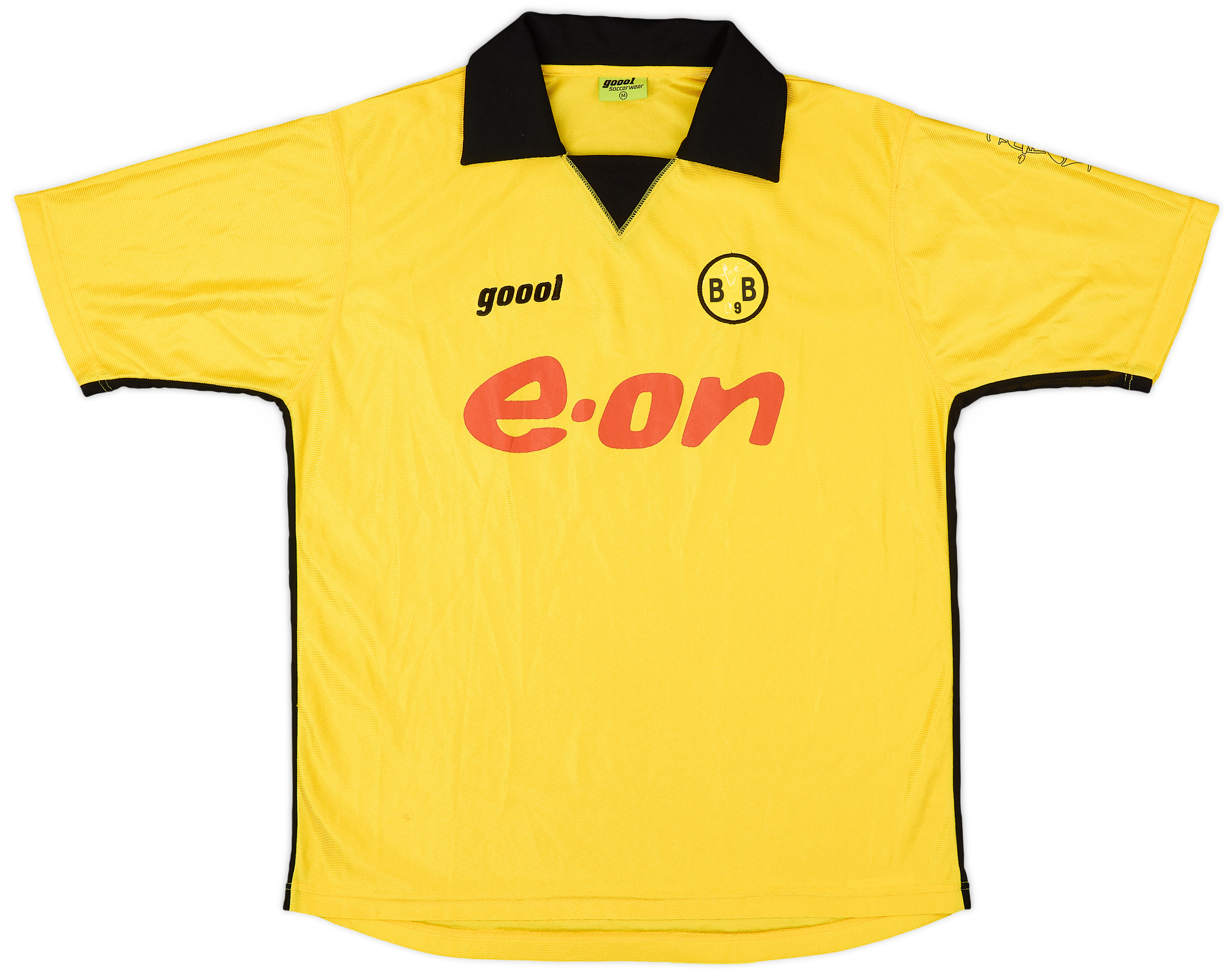 Maillot Borussia Dortmund 2003/2004 Domicile Goool Taille M - Équipement Football Vintage