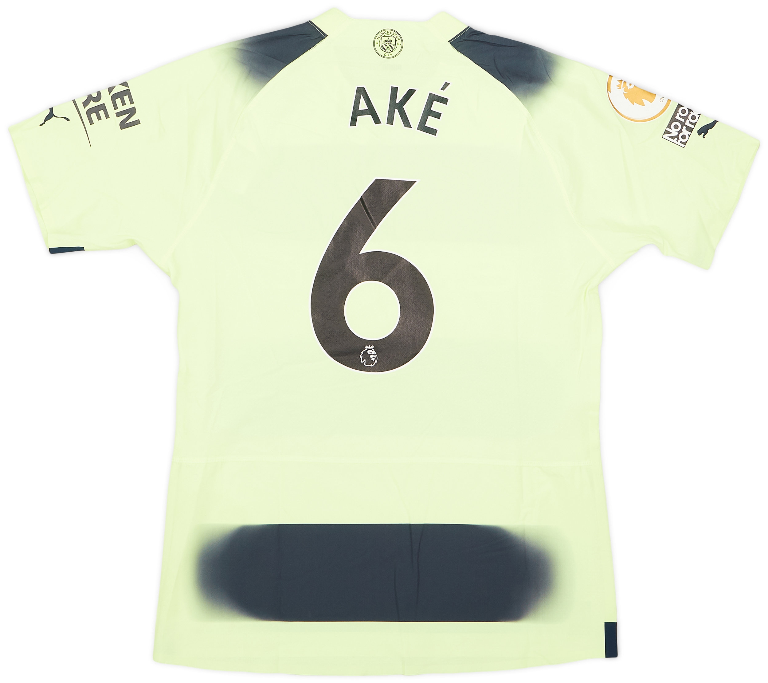 ウェア 23-24 MANCHESTER CITY #6 AKE 2023-24 Manchester City Match Issue Club World Cup Home