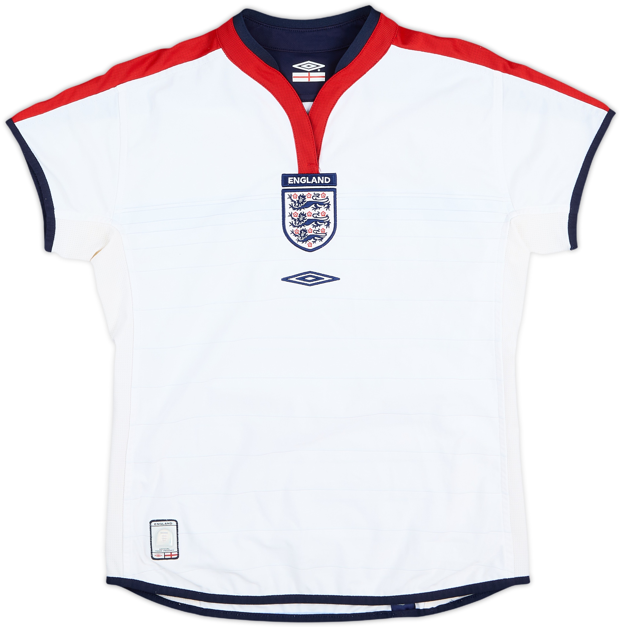2003-05 England Home Shirt - 6/10 - (Women's M)