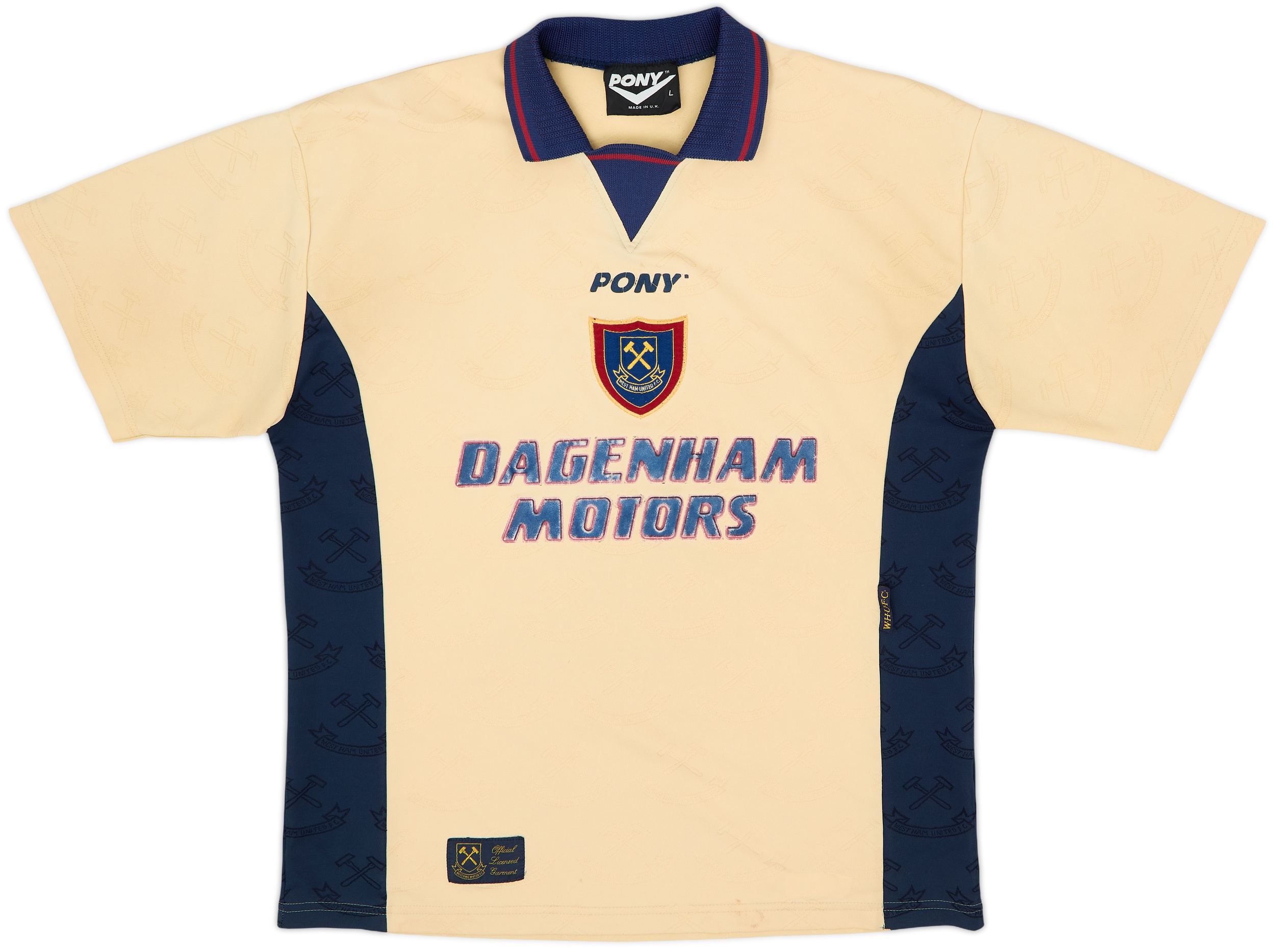 1996-97 West Ham Third Shirt - 5/10 - (L)