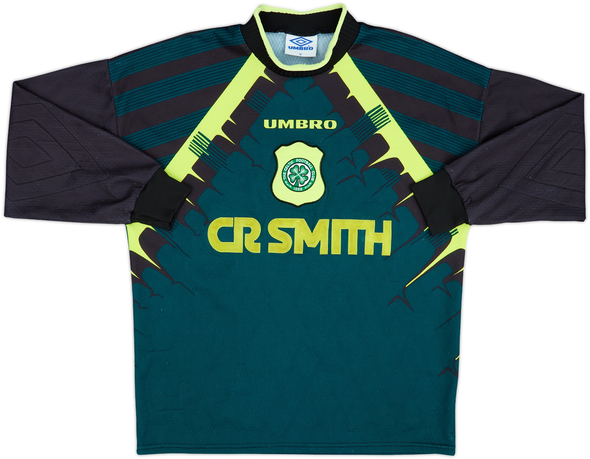 1995-96 Celtic GK Shirt - 7/10 - (M)