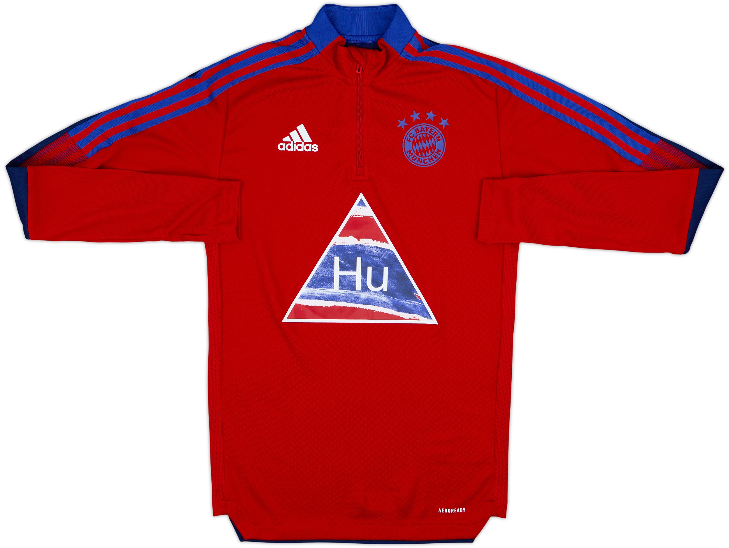 2020-21 Bayern Munich adidas x Humanrace 1/4 Zip Drill Top - 8/10