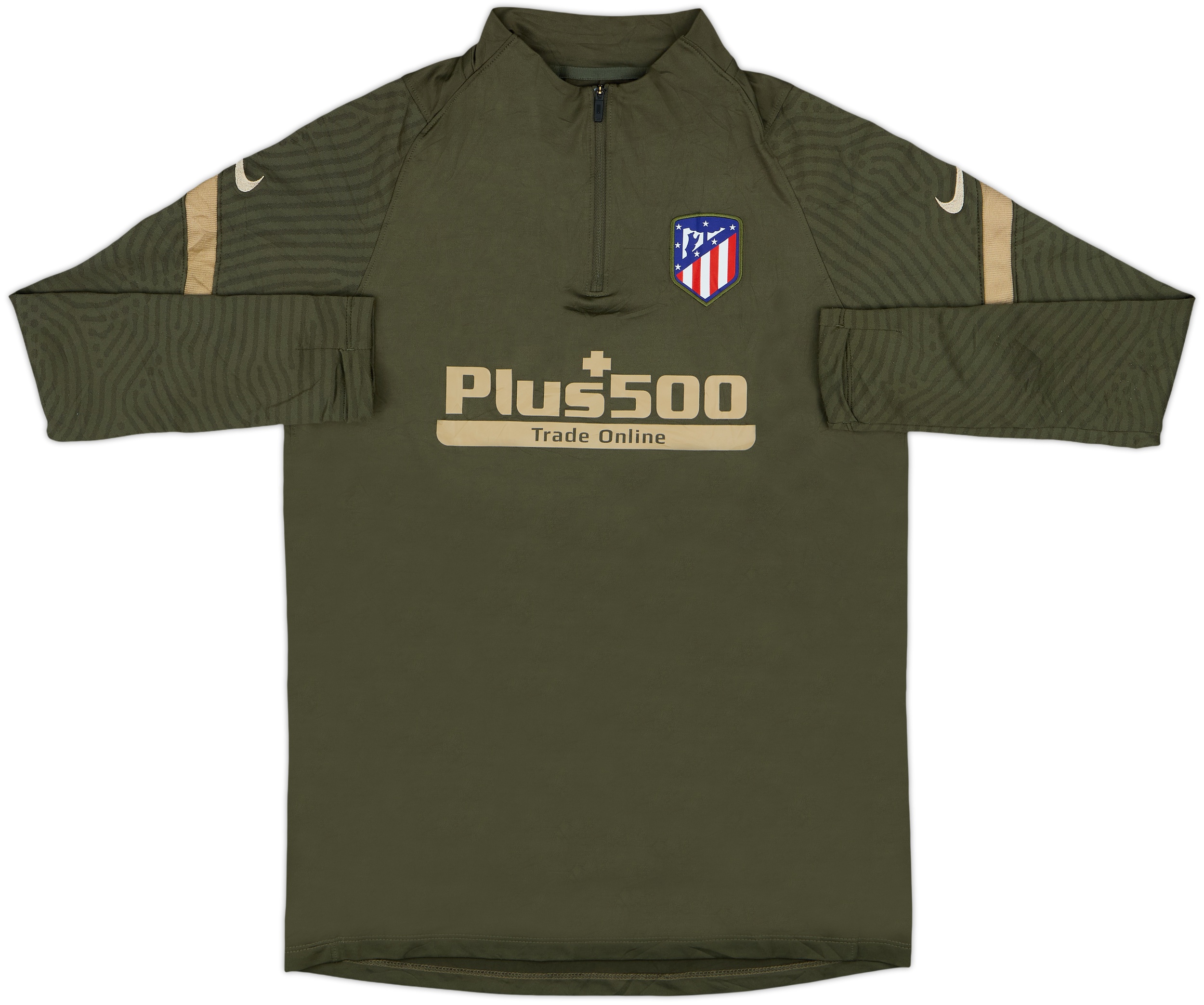 2020-21 Atletico Madrid Nike 1/4 Zip Training Top - 7/10 - (M)