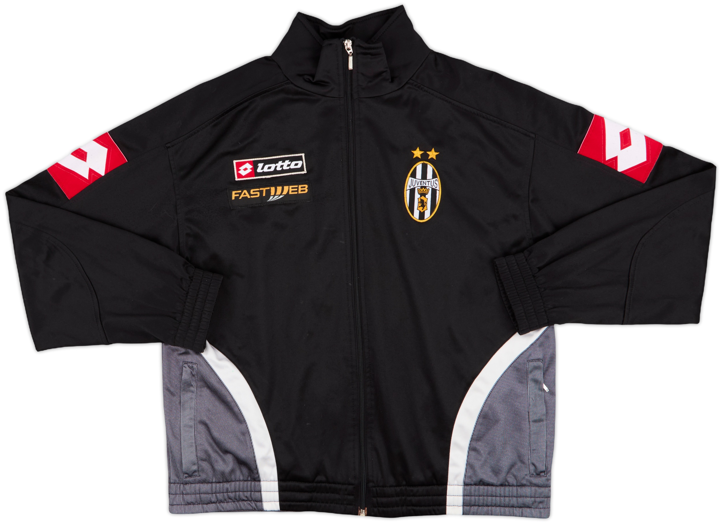 2001-02 Juventus Lotto Track Jacket - 8/10 - (S)