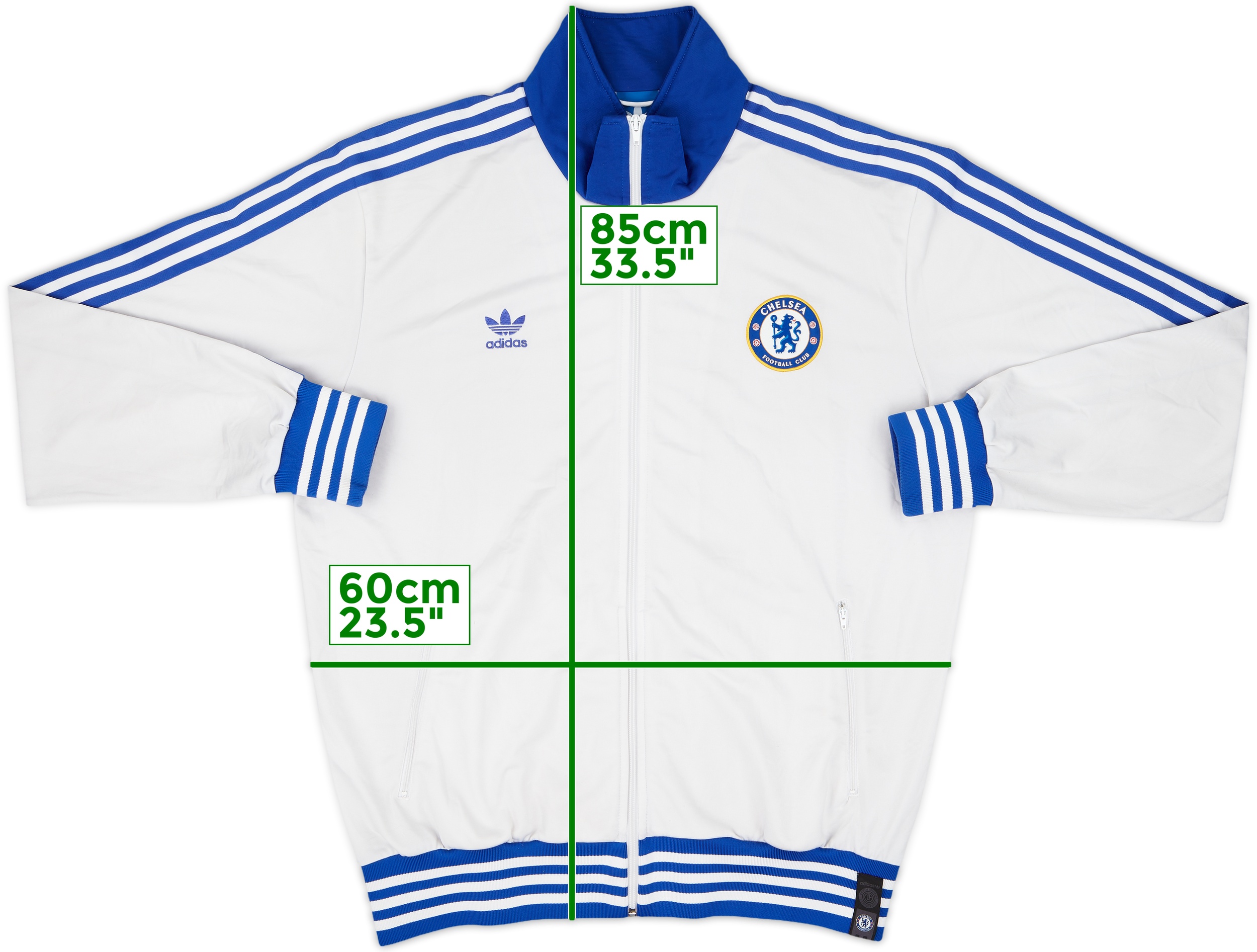 chelsea adidas ジャケット 2010-11 Chelsea adidas Track Jacket - 6/10 - (S)